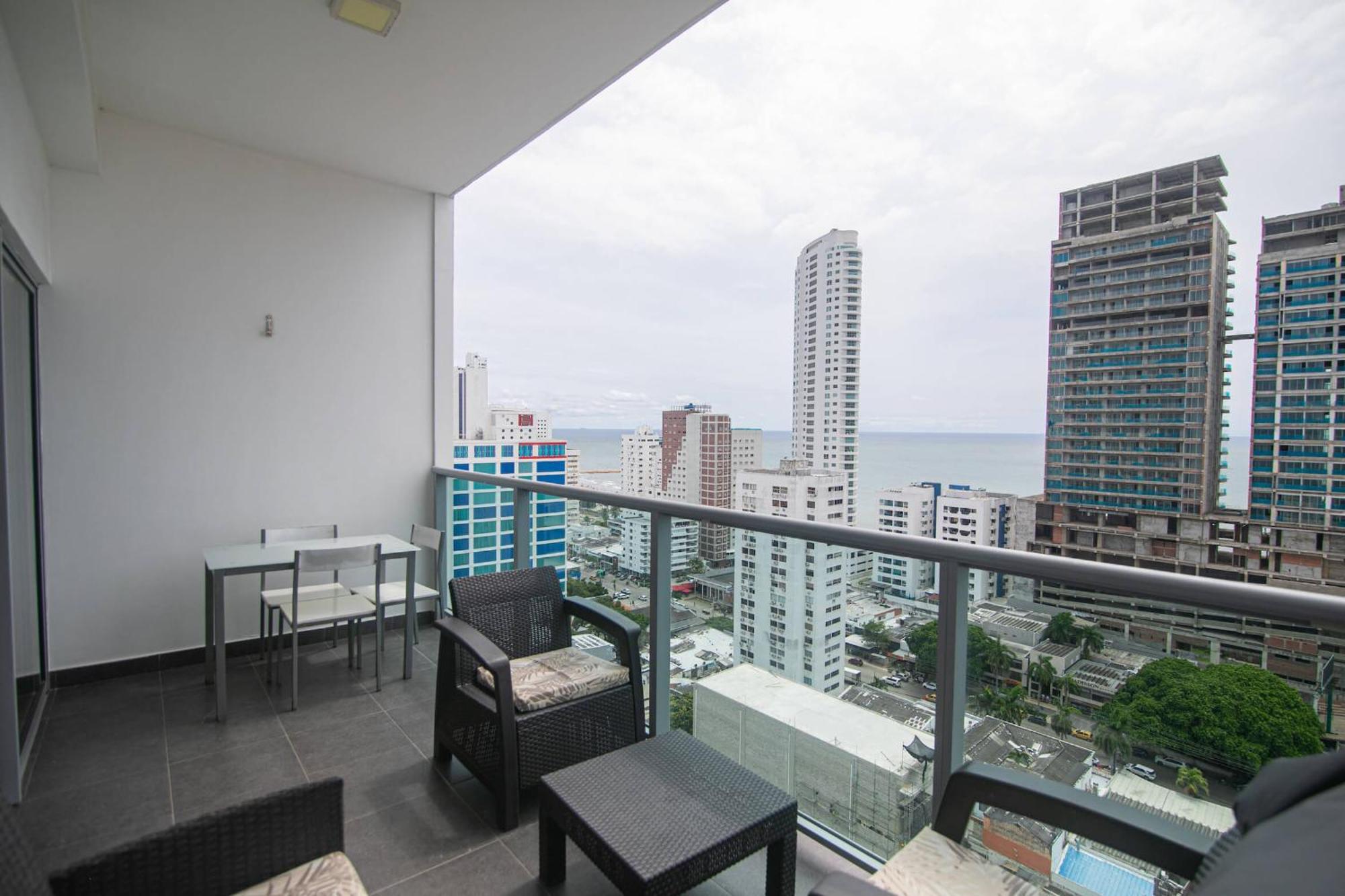 Apartamento Great In Bocagrande With Sunset & View Cartagena