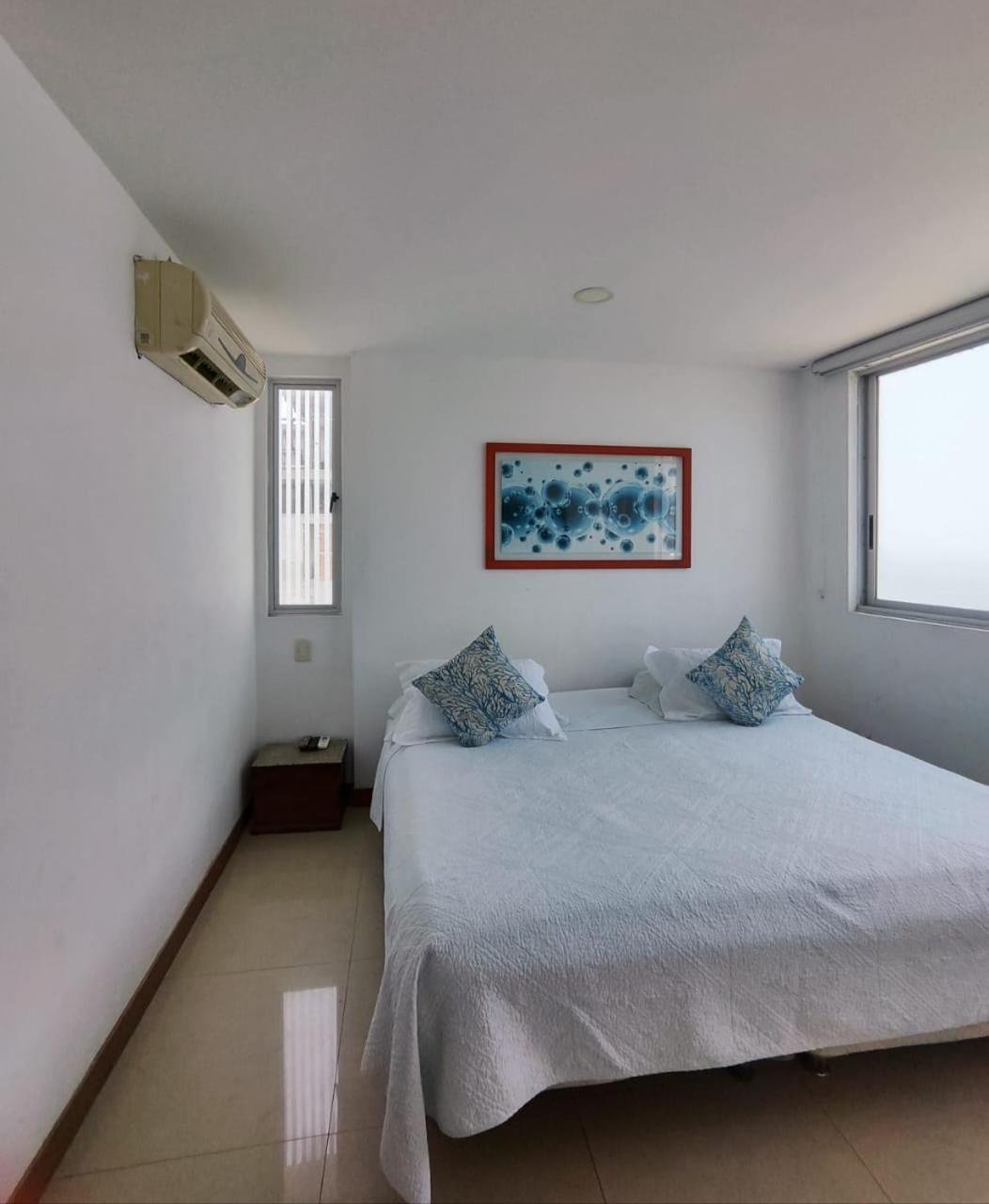 Apartamento Palmetto 2habs Vista De Frente Al Mar. Cartagena