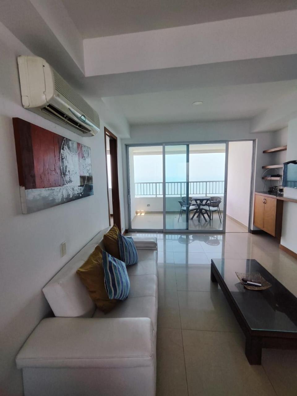 Apartamento Palmetto 2habs Vista De Frente Al Mar. Cartagena