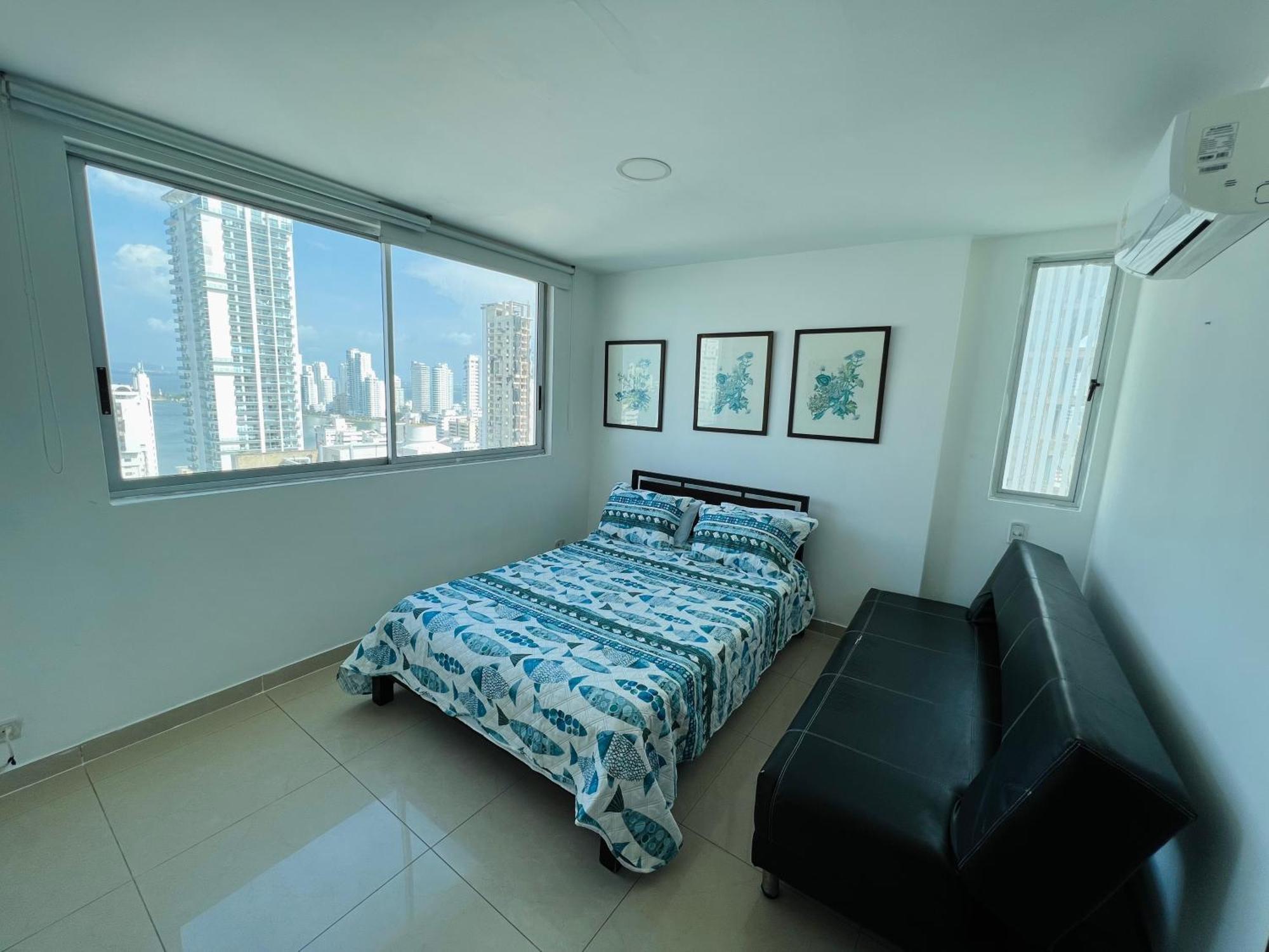 Espectacular Bocagrande, Frente Al Mar, Con Piscina Apartamento *