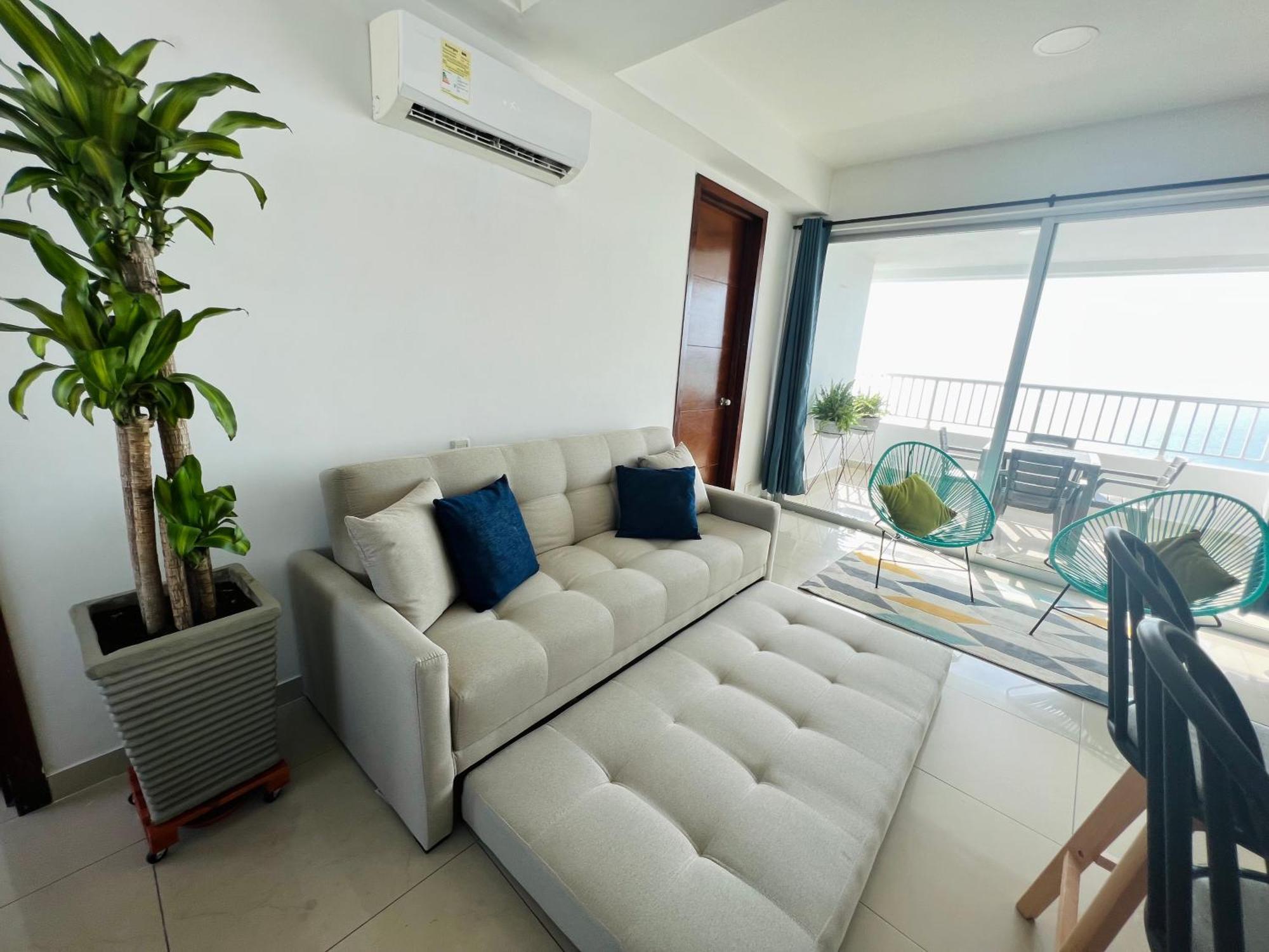 Espectacular Bocagrande, Frente Al Mar, Con Piscina * Cartagena