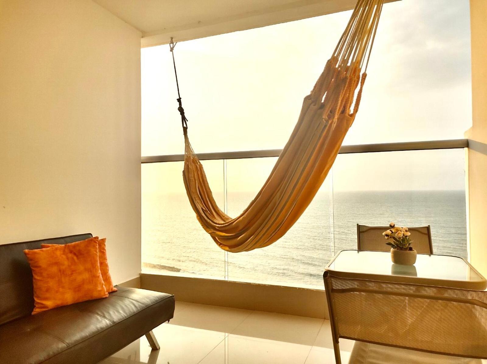 Apartamento Vista Al Mar Y Cerca Centro Historico