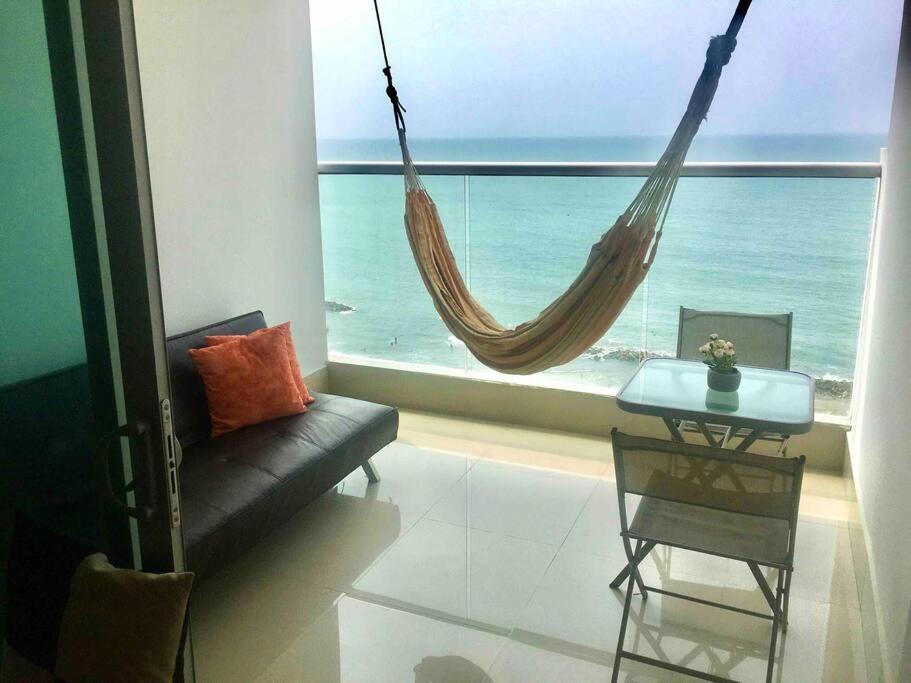 Apartamento Vista Al Mar Y Cerca Centro Historico Cartagena