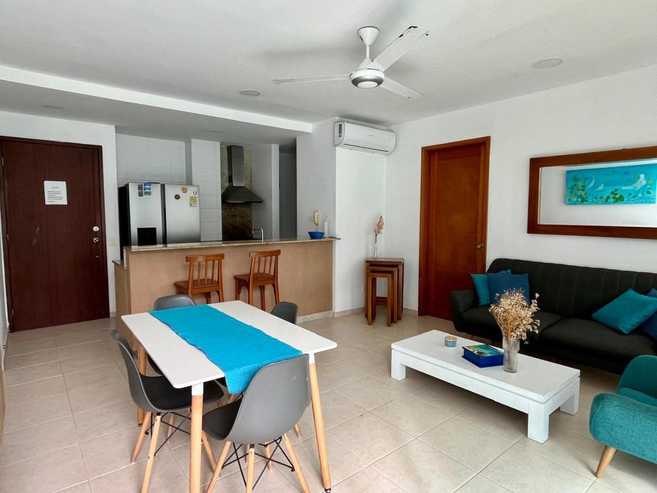 Apartment En Boquilla Vista Al Mar Dos Hab Cartagena