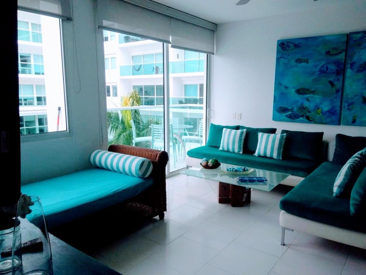 Con Excelente Vista Al Mar Dos Alcobas Morros Apartment Cartagena
