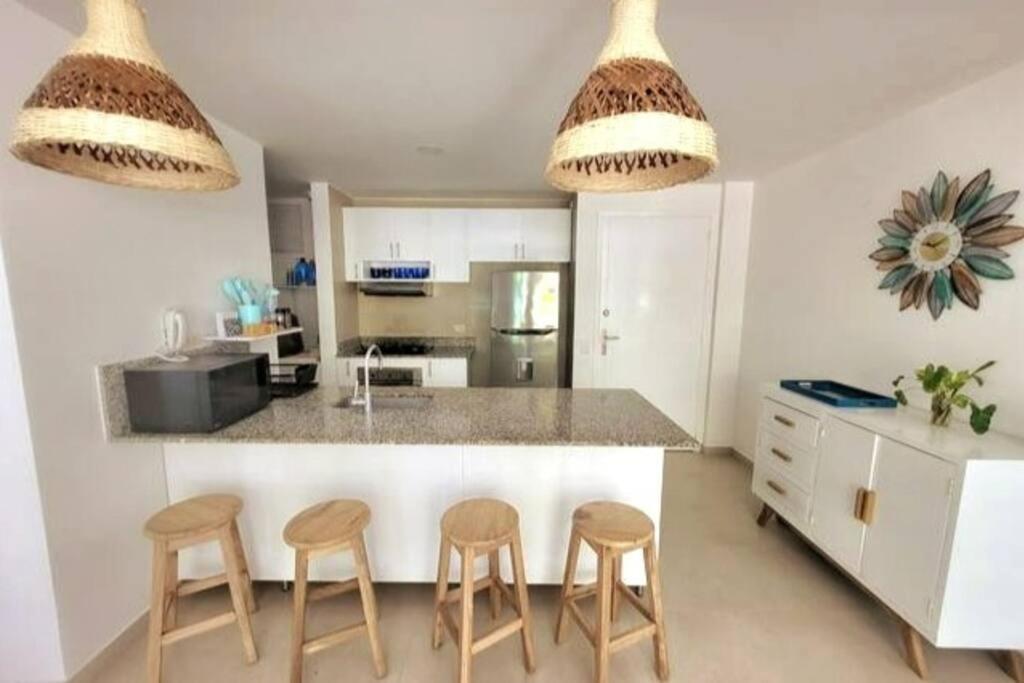 Apartamento Beachfront Apto De Playa - Morros Iii Cartagena