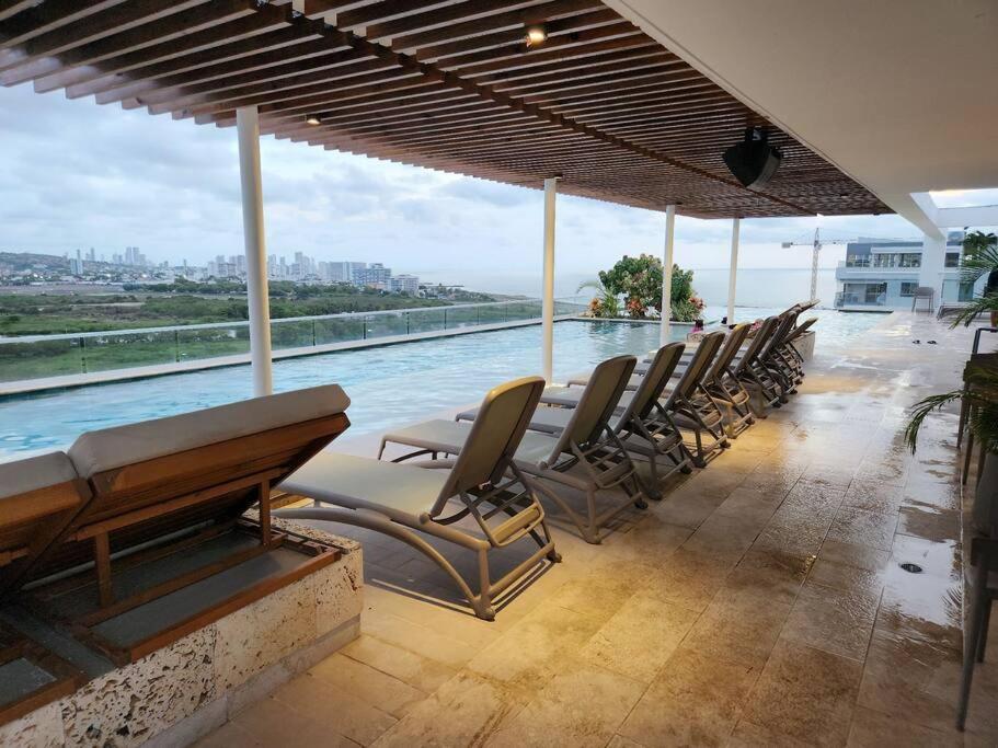 Dominique Luxury 1410 Jacuzzi Privado Apartamento Cartagena