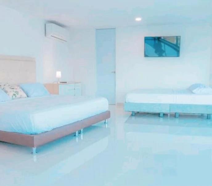 Amplia Casa Con Piscina A 40 Mts De Playa En Castillo Grande Сasa de vacaciones Cartagena