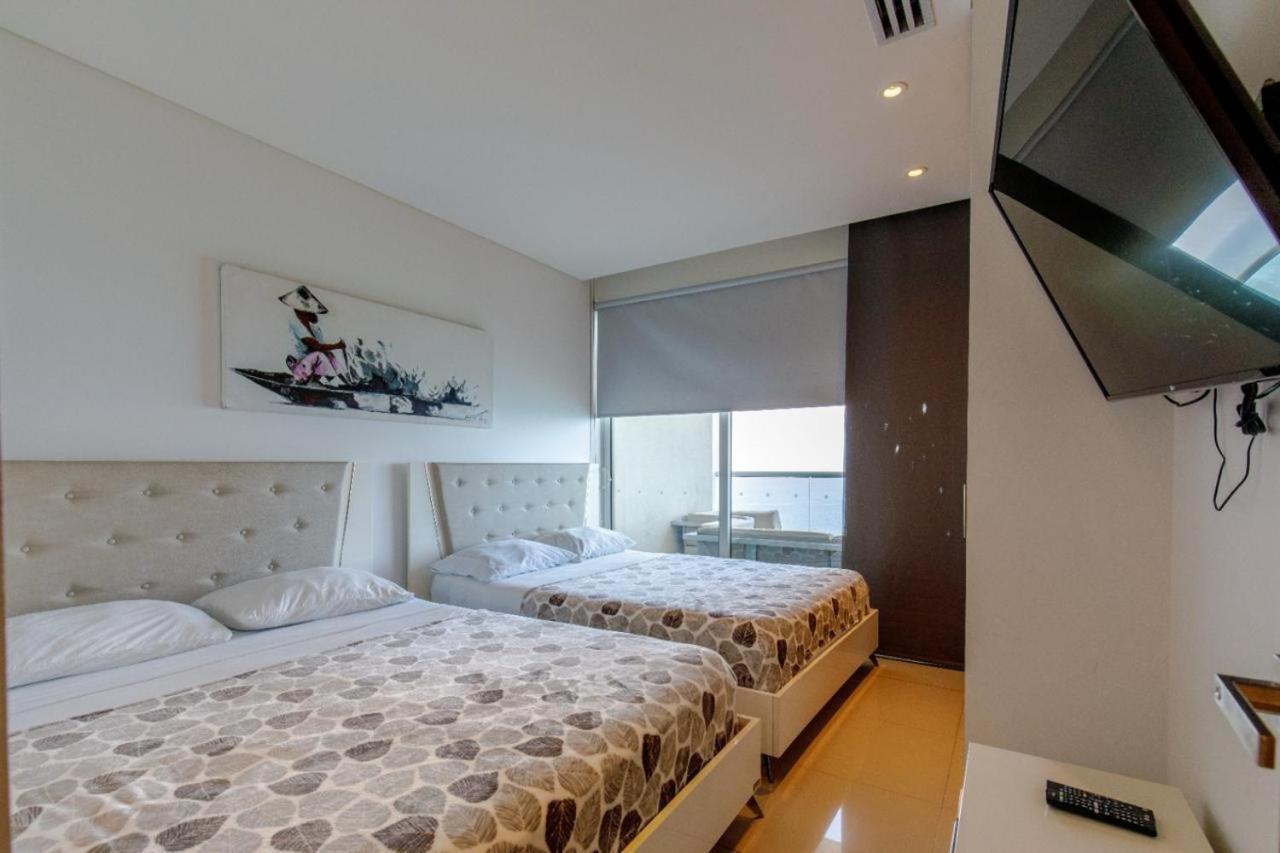 Apartamento En Edificio H2 Bocagrande Cerca Al Mar Cartagena