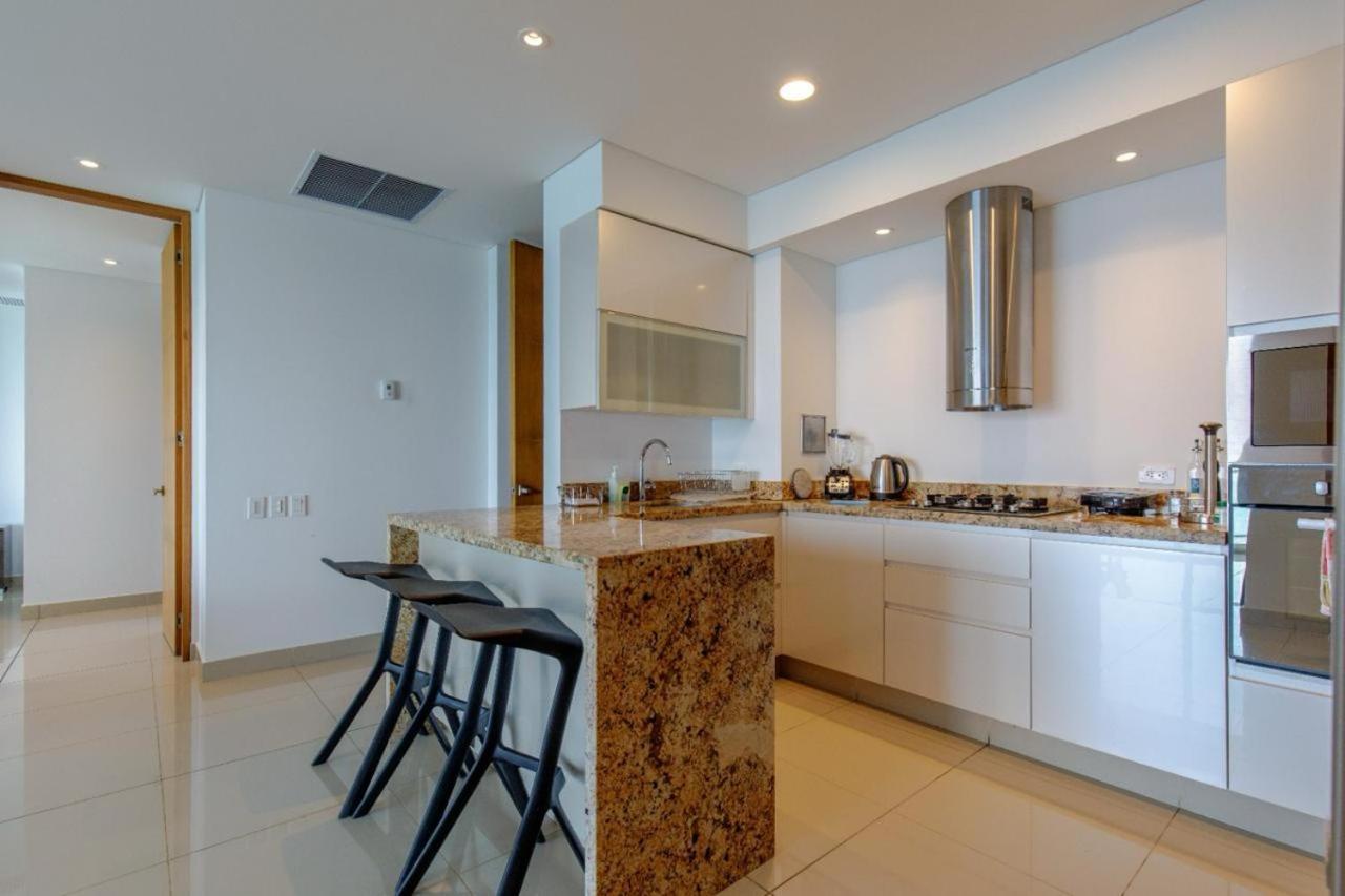 Apartamento En Edificio H2 Bocagrande Cerca Al Mar