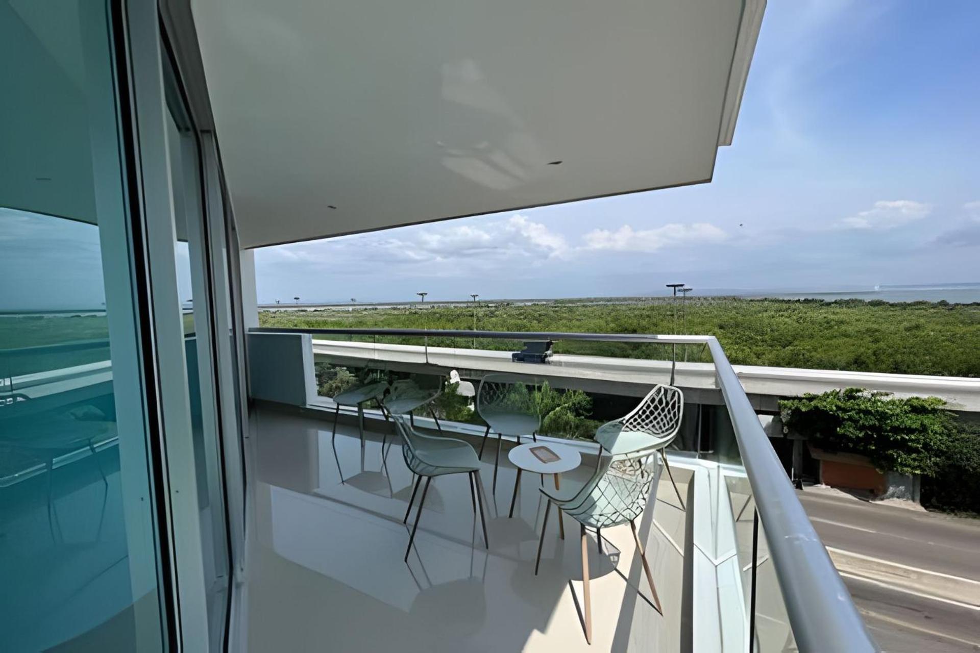 2 Morros. Vista Cienaga Y Salida Playa Apartamento Cartagena