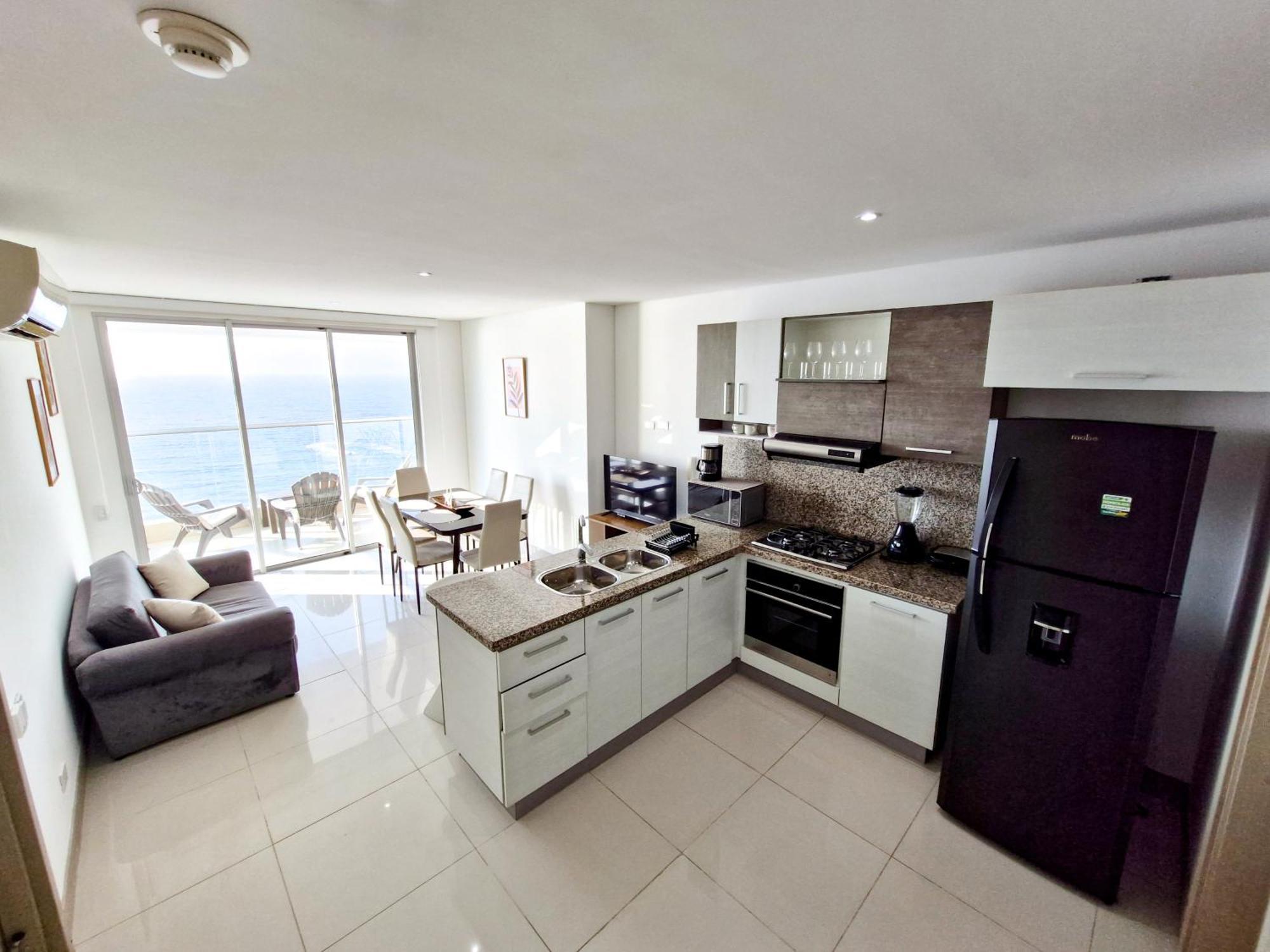 Apartamento Vista Al Mar En Bocagrande * Cartagena