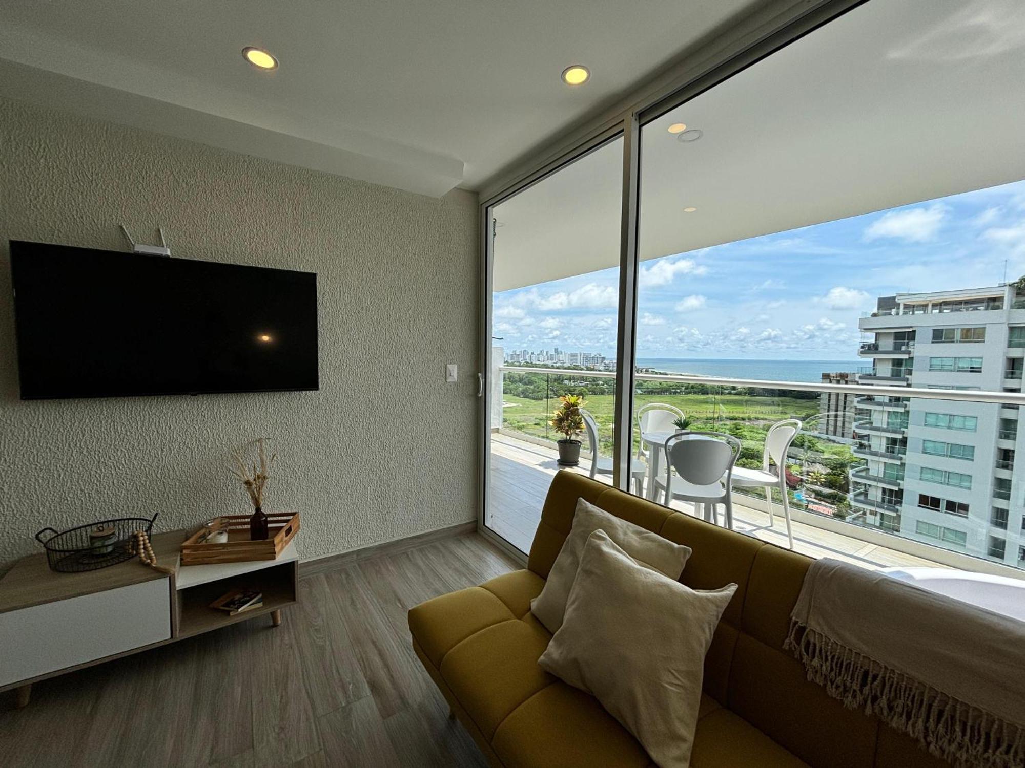 Dominiqueplayaazul Apto De Lujo Con Jacuzzi Privado En Balcon Apartamento *
