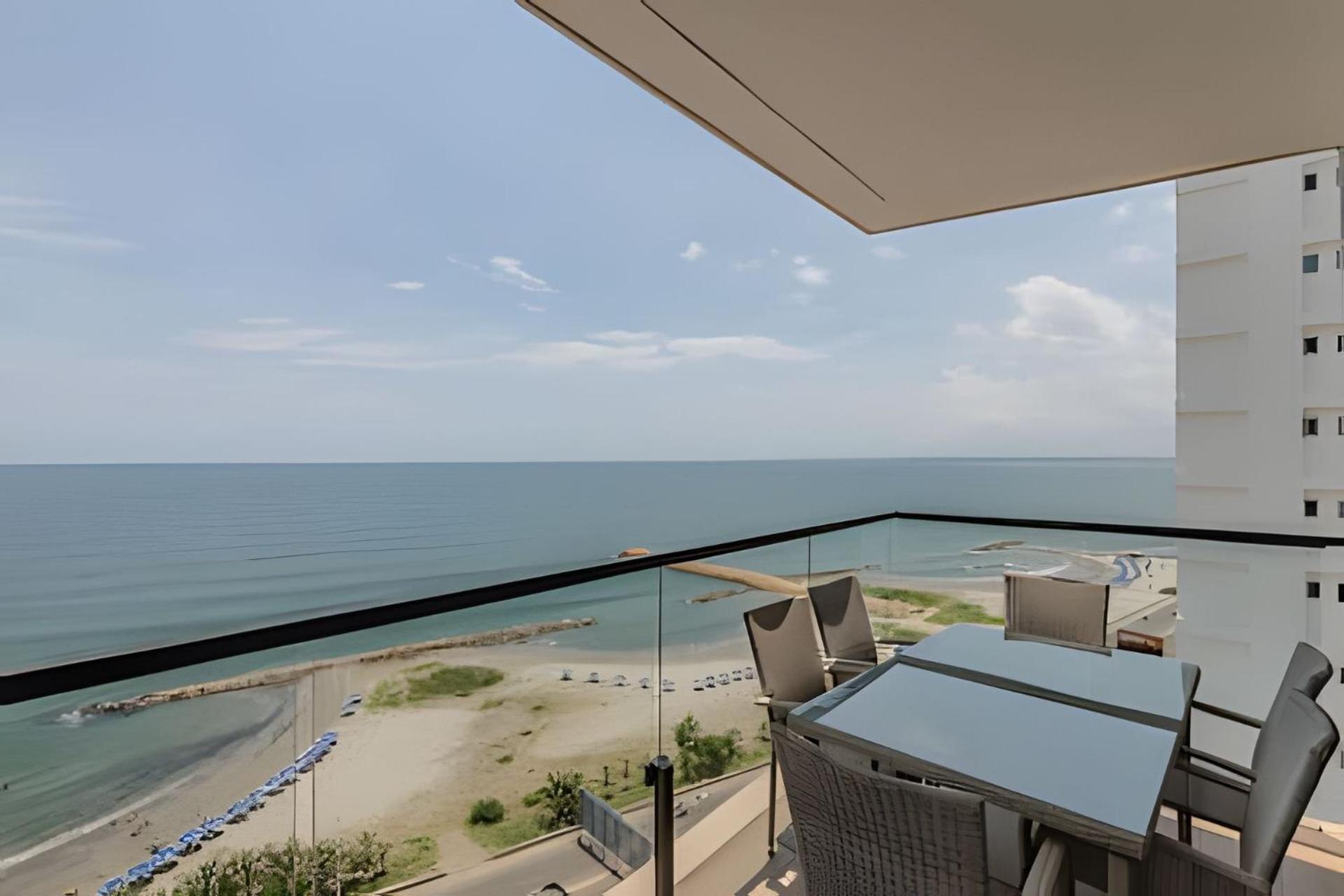 New Beautiful Sea View And Walled 2br Apartamento *