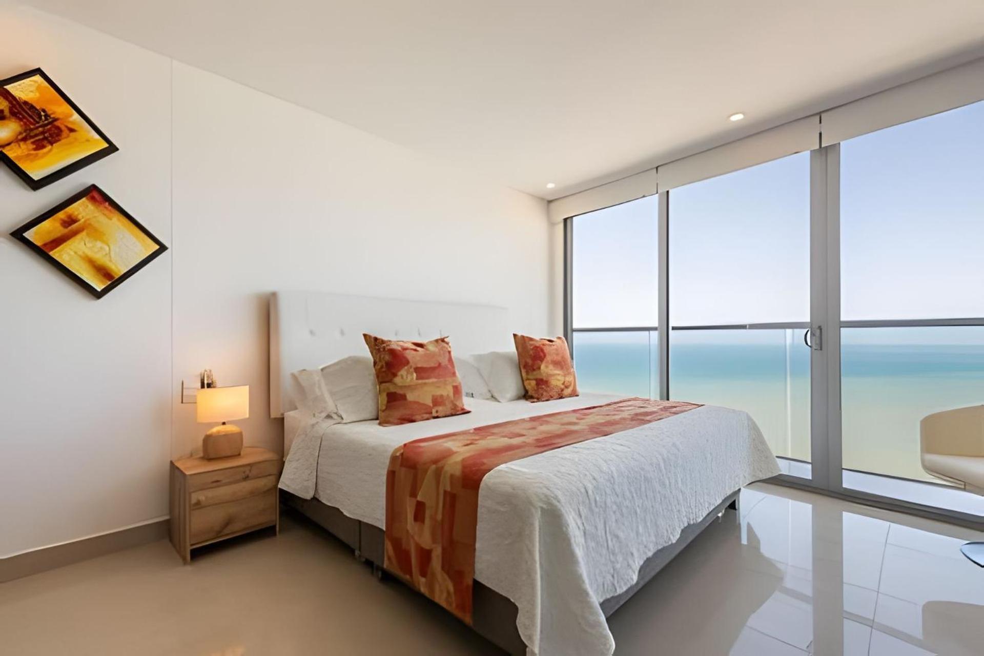 Awesome Sea View “morros City” 29th Floor 2r/3br Apartamento Cartagena