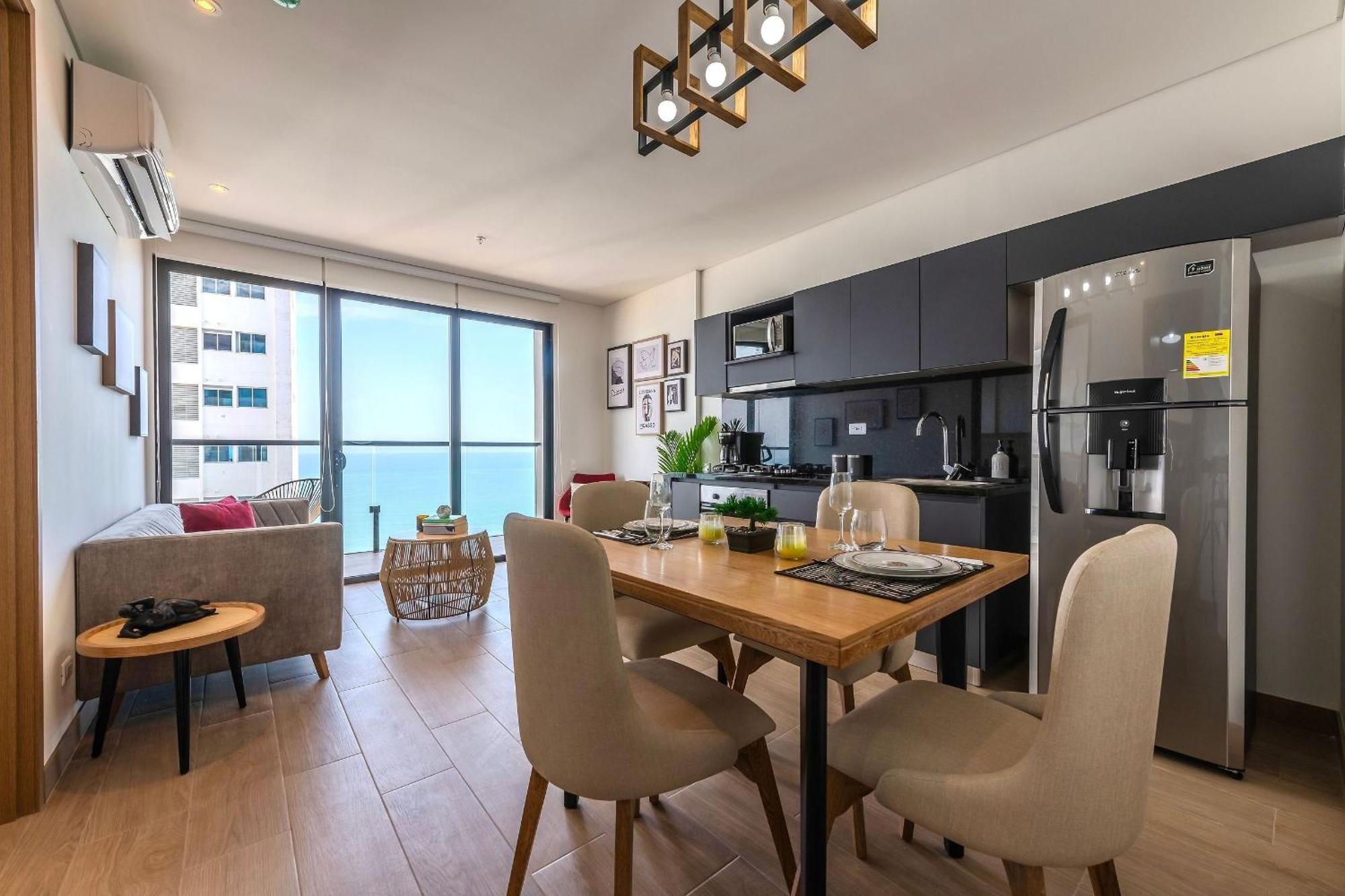 Stunning Sea View And Historic Center 20th Fl/ 2br * Cartagena