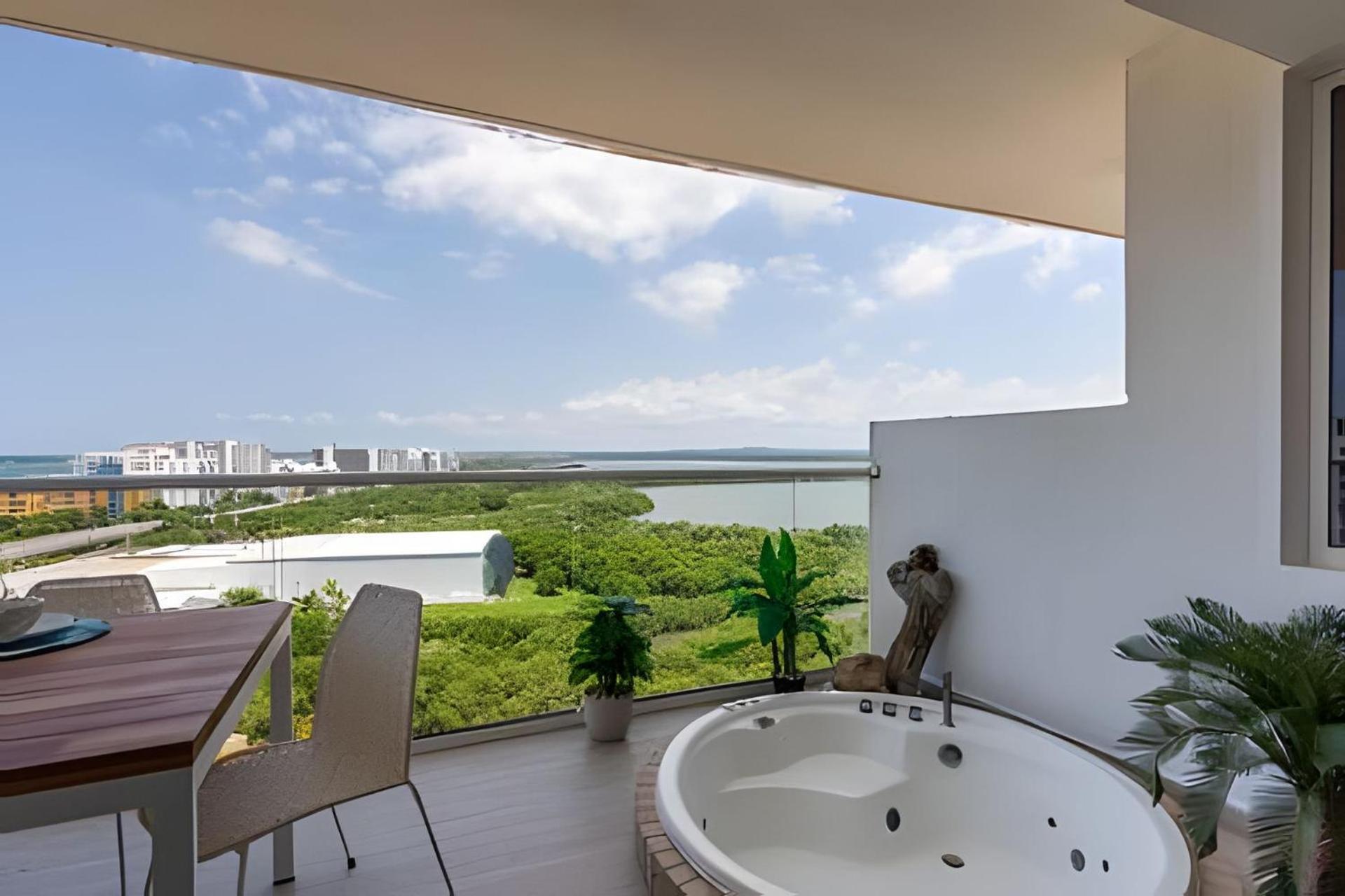 Apartamento Luxury 2br Jacuzzi Sea View 14th Floor Cartagena