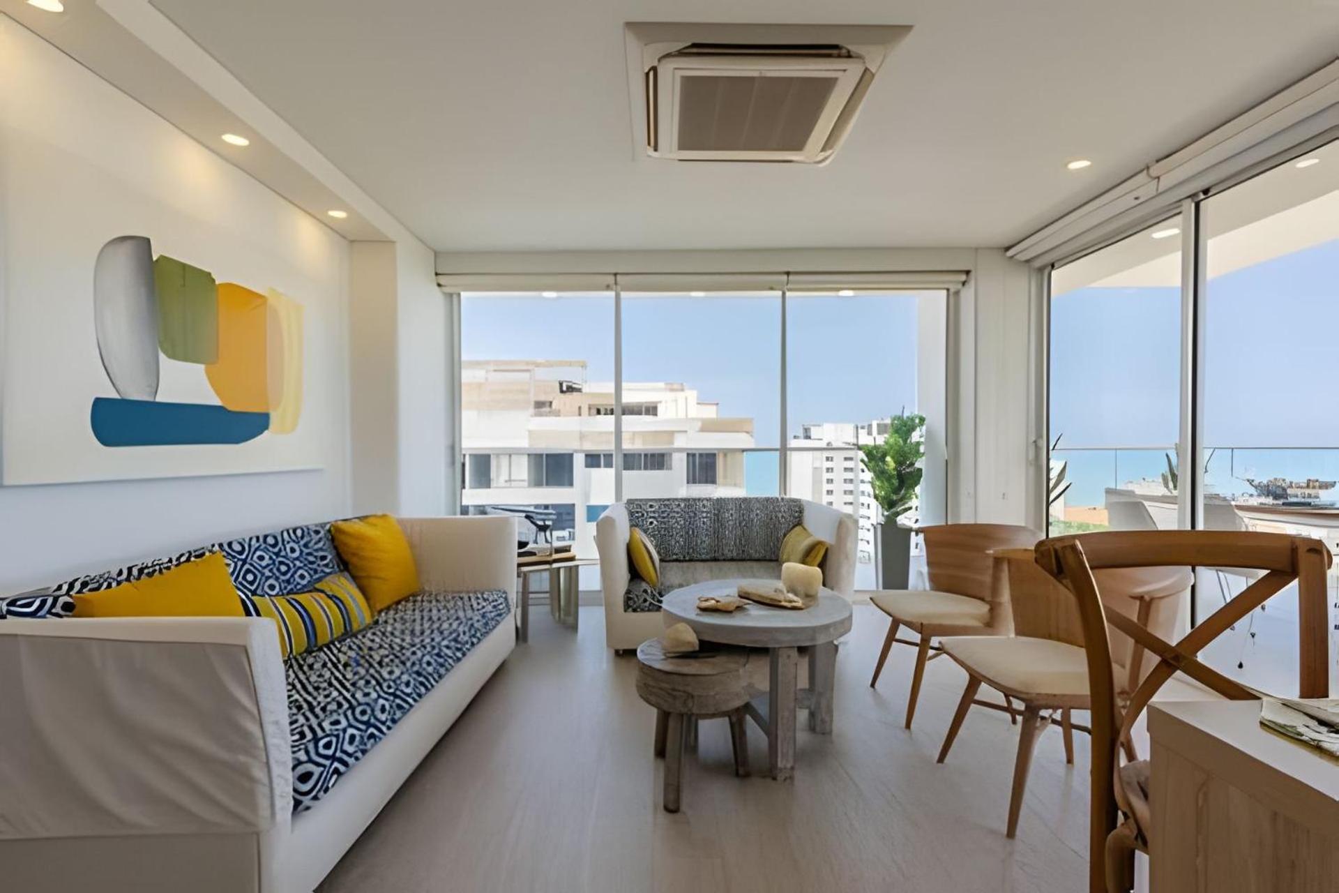 Luxury 2br Jacuzzi Sea View 14th Floor Apartamento Cartagena