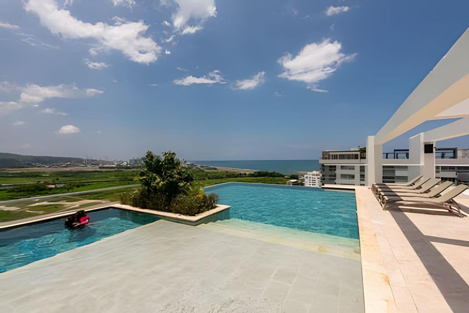 Moderno Apto 1 Alcoba, Piscina Y Cerca De La Playa * Cartagena