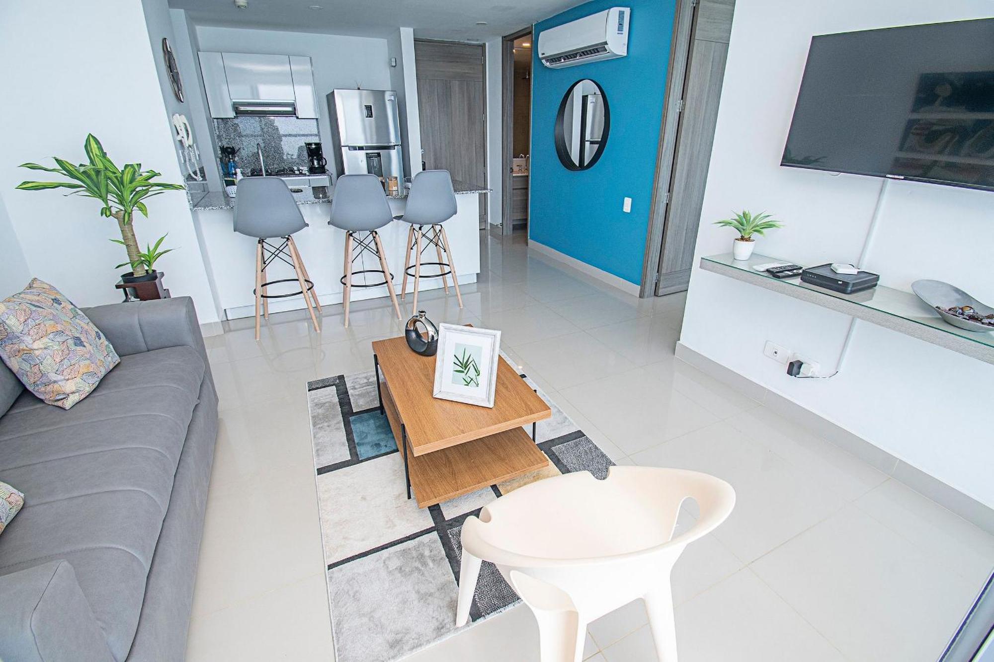 Apartamento U-go Morros Bocagrande Frente Al Mar