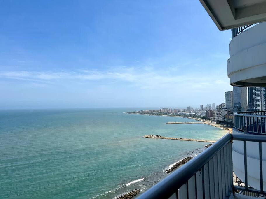 Bocagrande Y Marbella Frente Al Mar,piscina Apartamento *