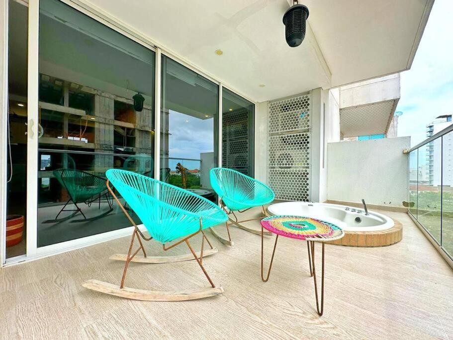Martinique - Hermoso Con Jacuzzi En El Balcon! Apartamento Cartagena