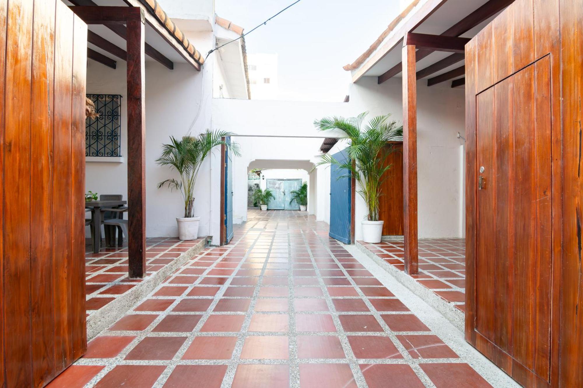 Casa Colonial En Manga Сasa de vacaciones *