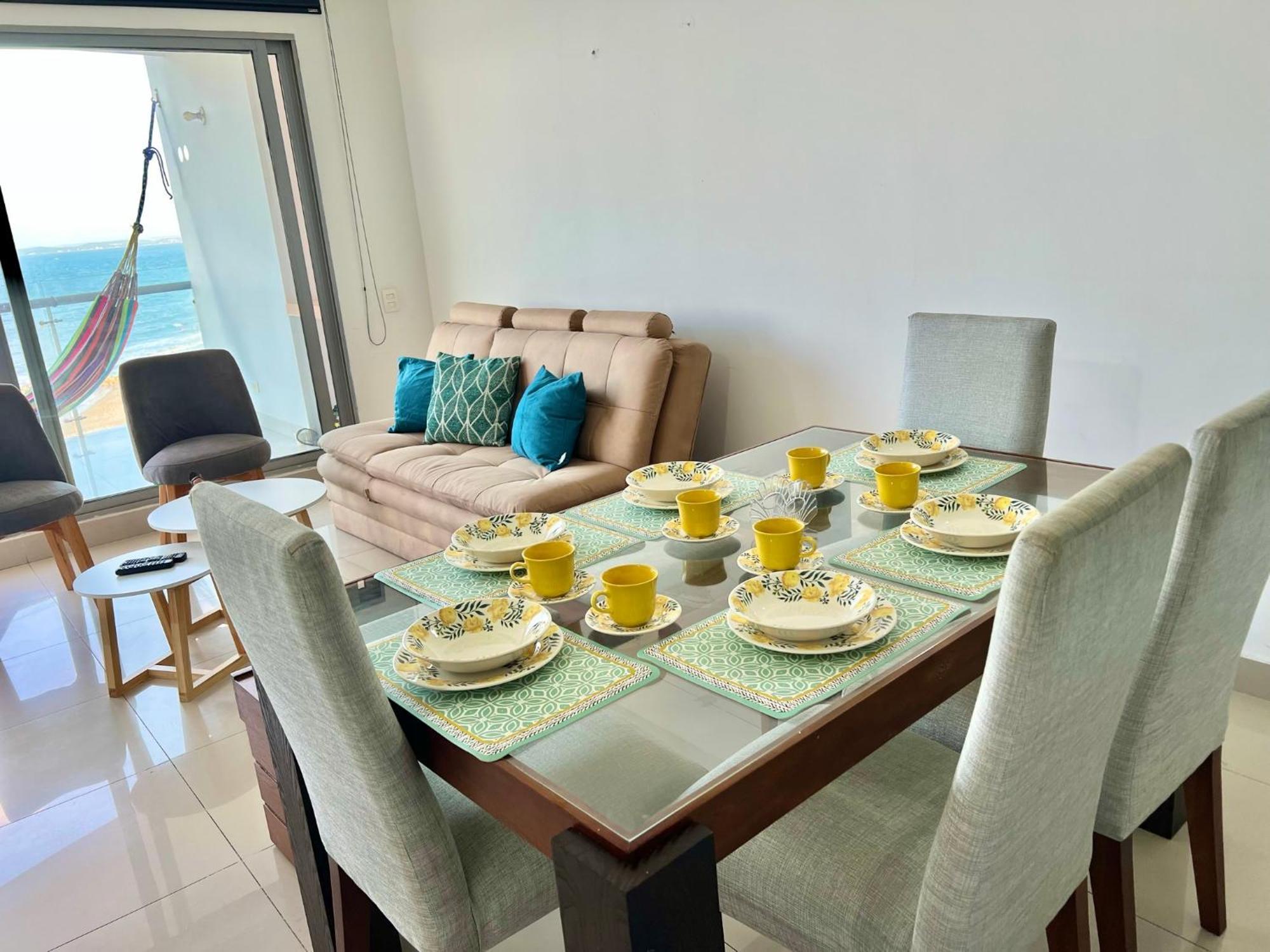 Apartamento Bocagrande Y Marbella Frente Al Mar,piscina