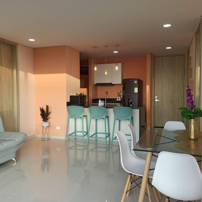 Acogedor Apto Con Vista Al Mar Apartamento
