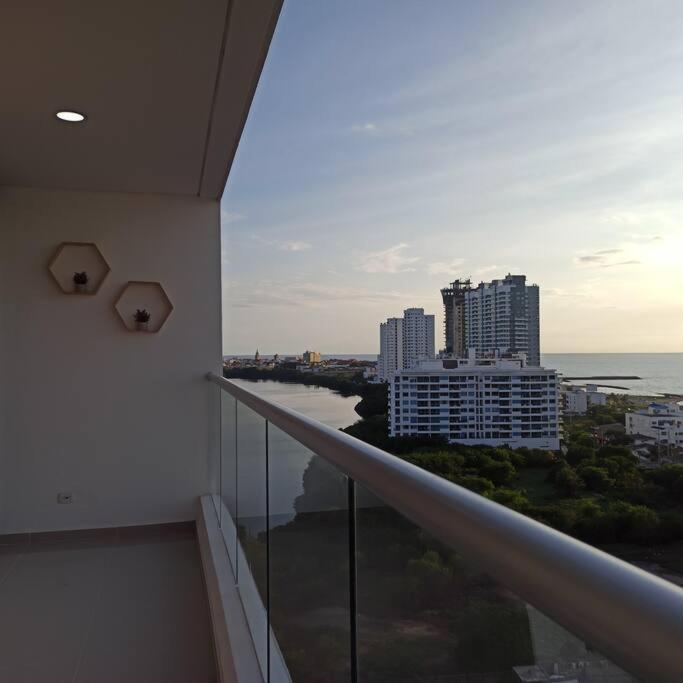 Apartamento Acogedor Apto Con Vista Al Mar Cartagena