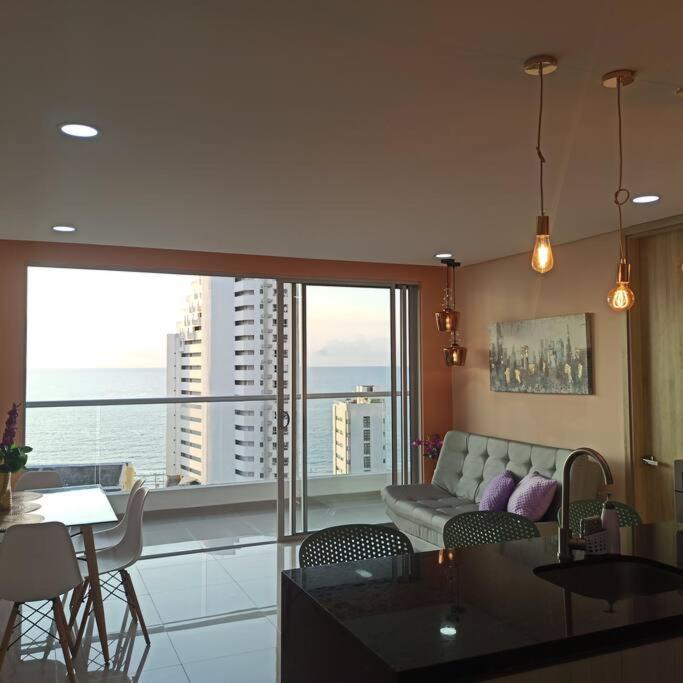 Acogedor Apto Con Vista Al Mar Apartamento *