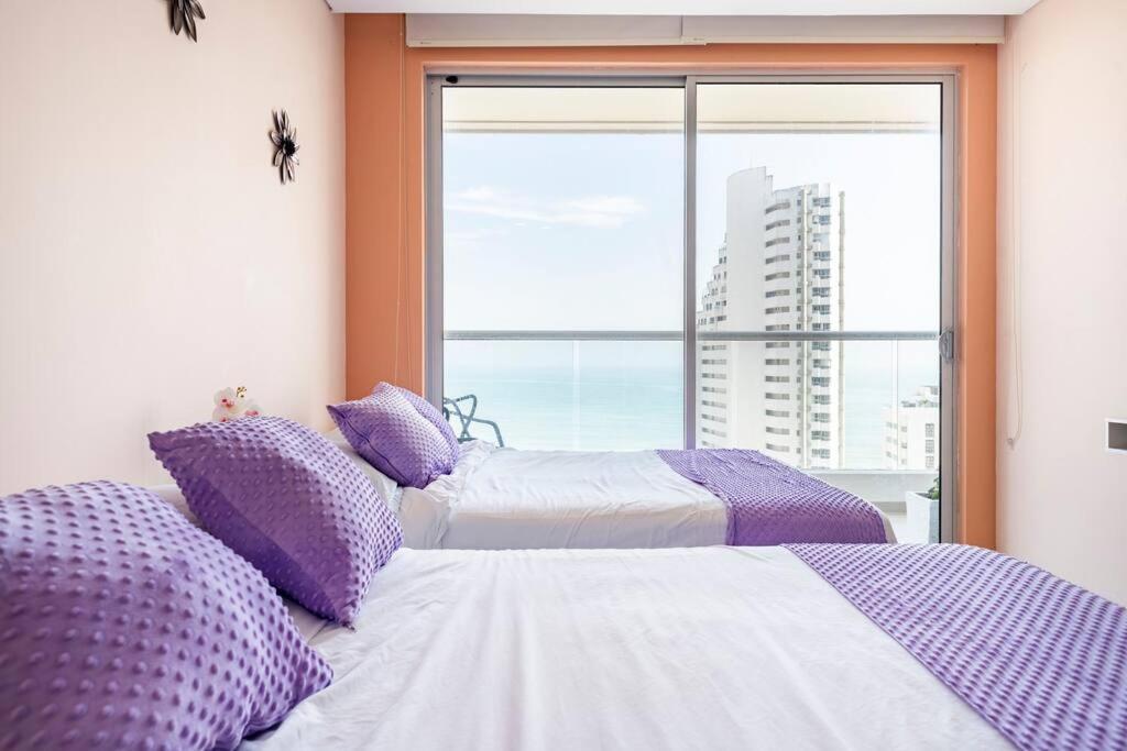 Acogedor Apto Con Vista Al Mar Apartamento Cartagena