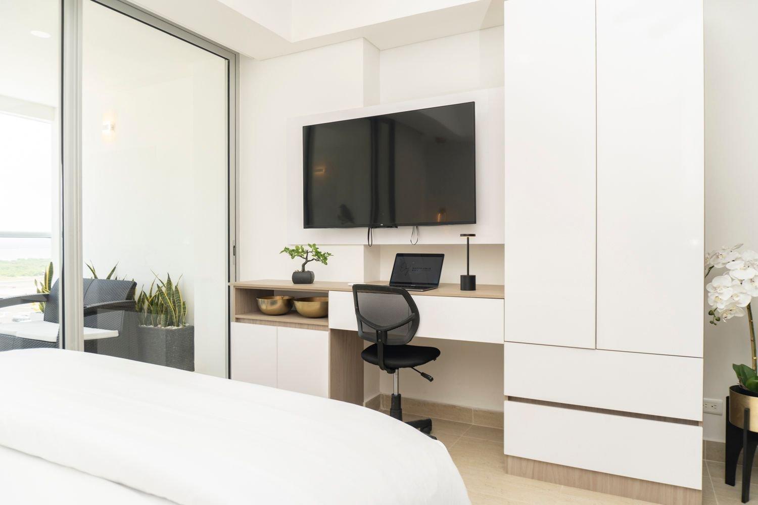Cb1432 Acogedora 2min Aeropuerto-balconpriv Apartamento