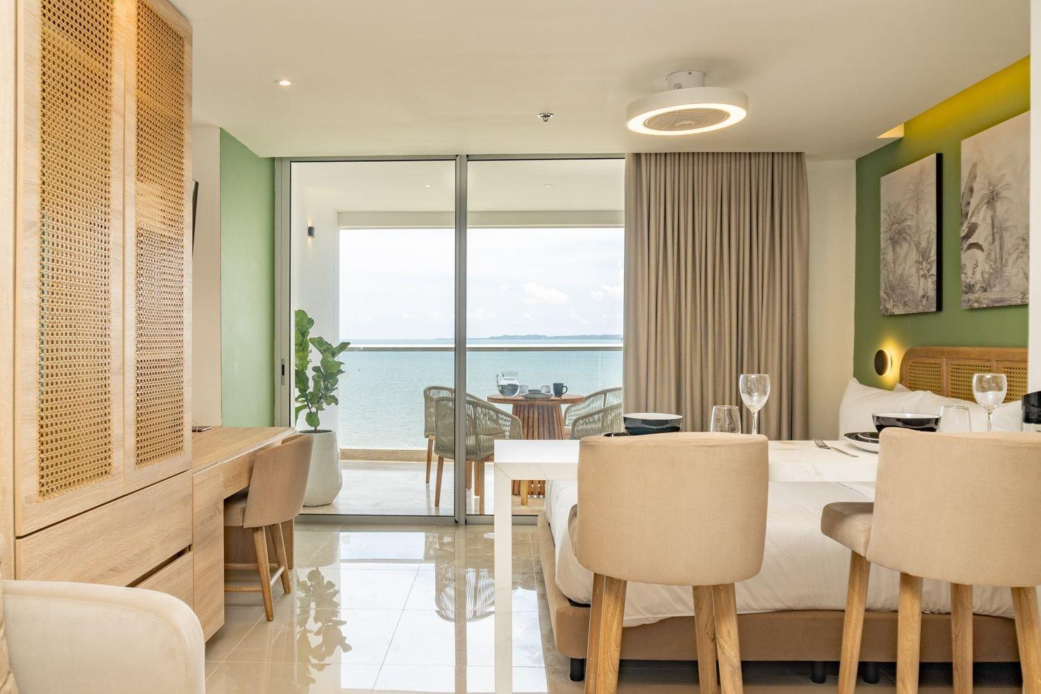 Apartamento Hermosa Nueva Vista Al Mar Piso 15 *