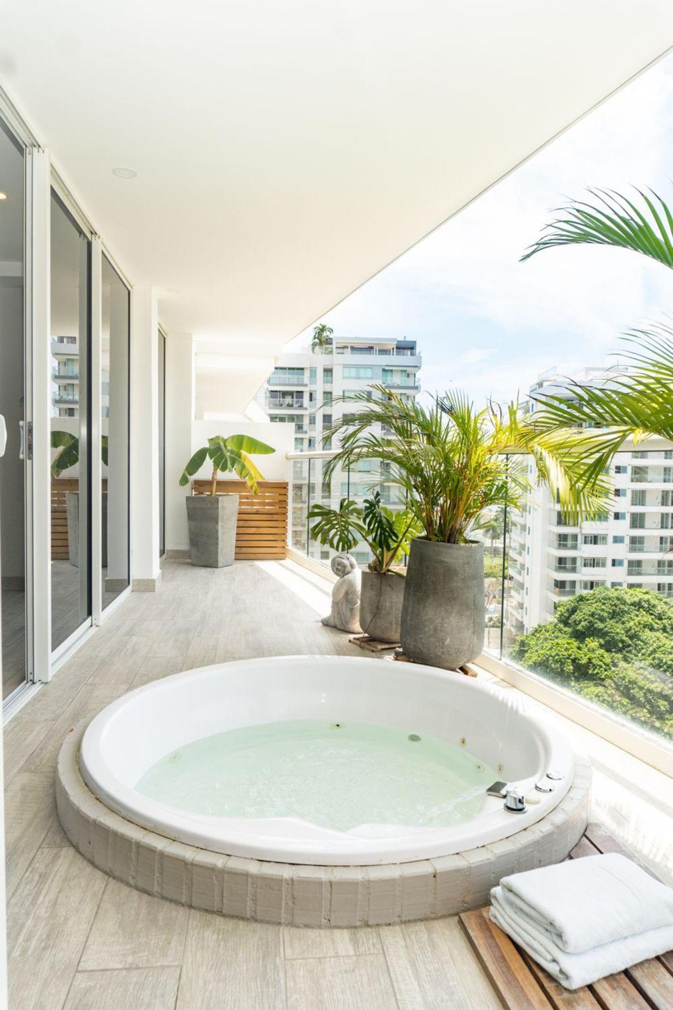 Dq1102 Hermoso Con Jacuzzi Priv Y Vista Increible - 10 Min Centro Historico Apartamento Cartagena