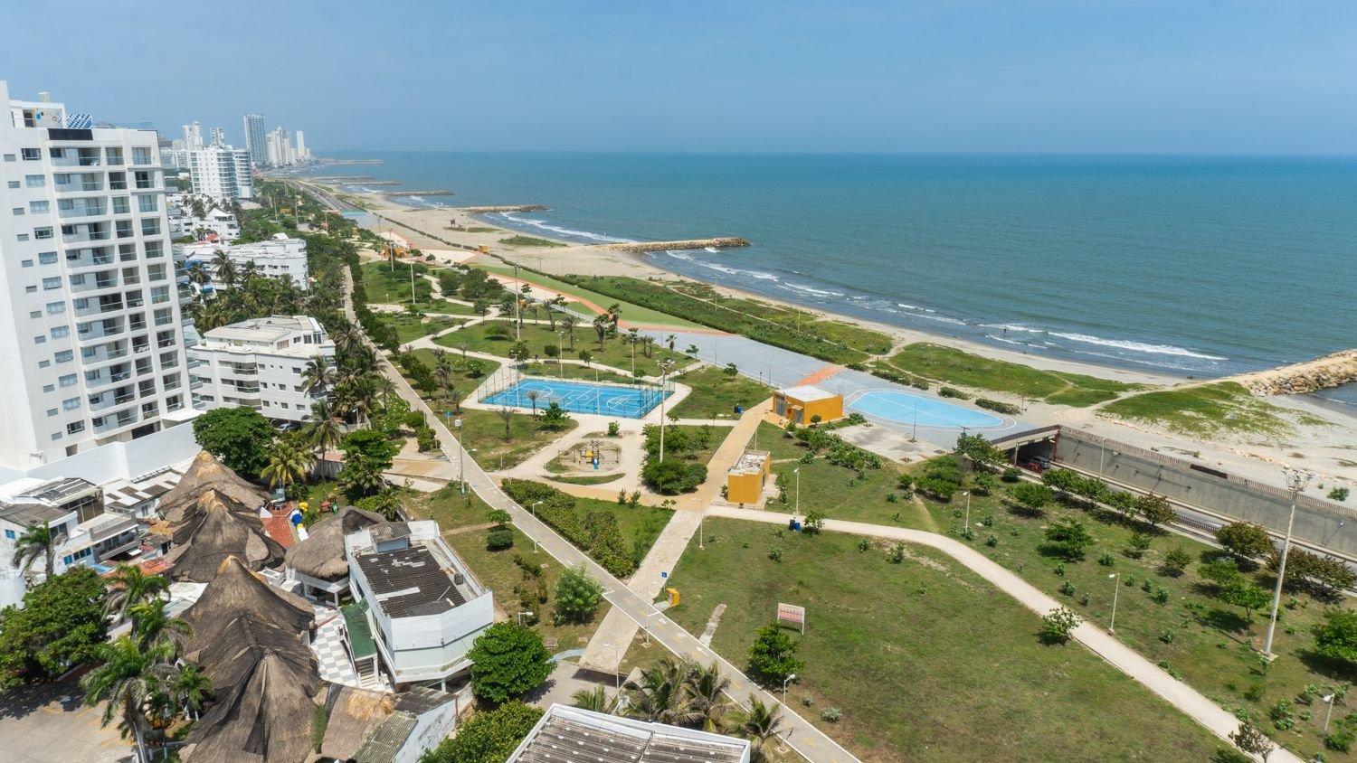 Cb814 Frente Al Mar - Crespo Cama Extradoble Apartment Cartagena