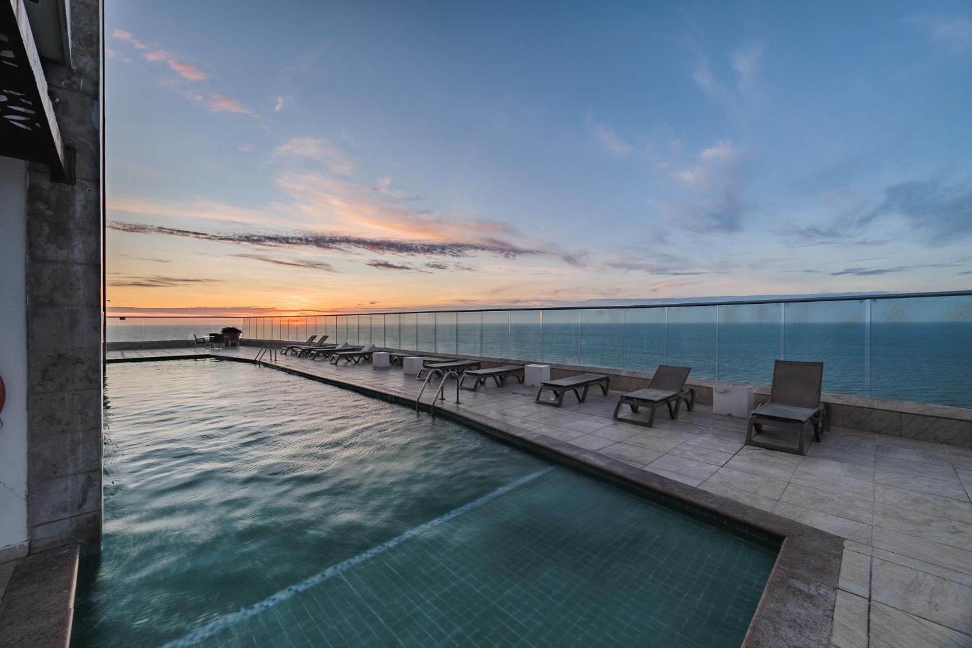 Magnifico Apto De 1 Habitacion Con Vista Inmejorable Al Mar En Bocagrande Apartamento *
