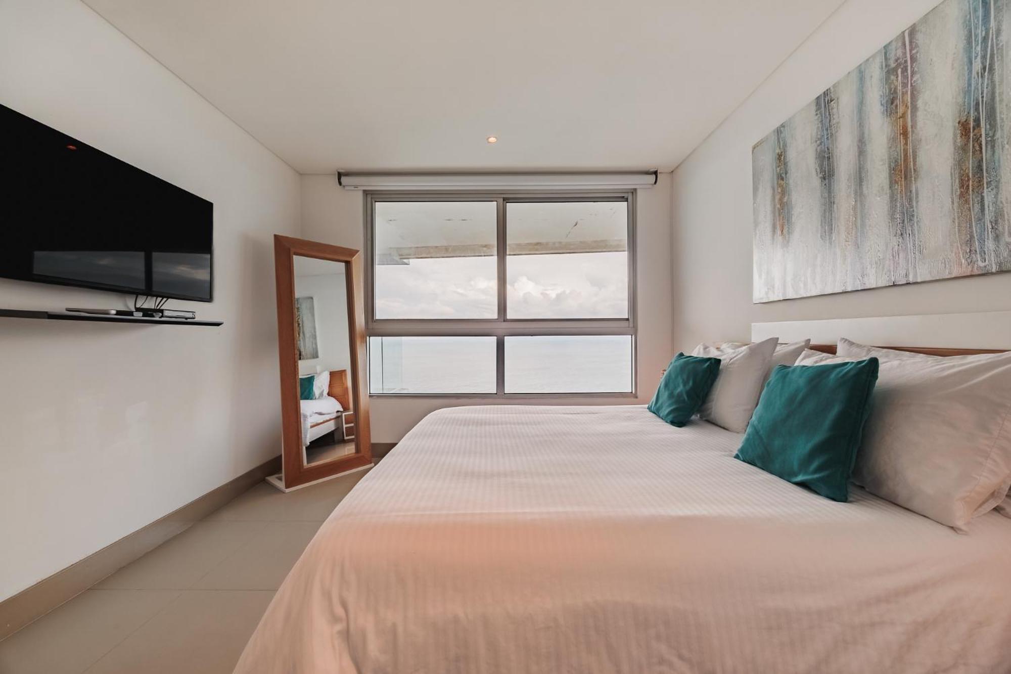 Apartamento Magnifico Apto De 1 Habitacion Con Vista Inmejorable Al Mar En Bocagrande Cartagena