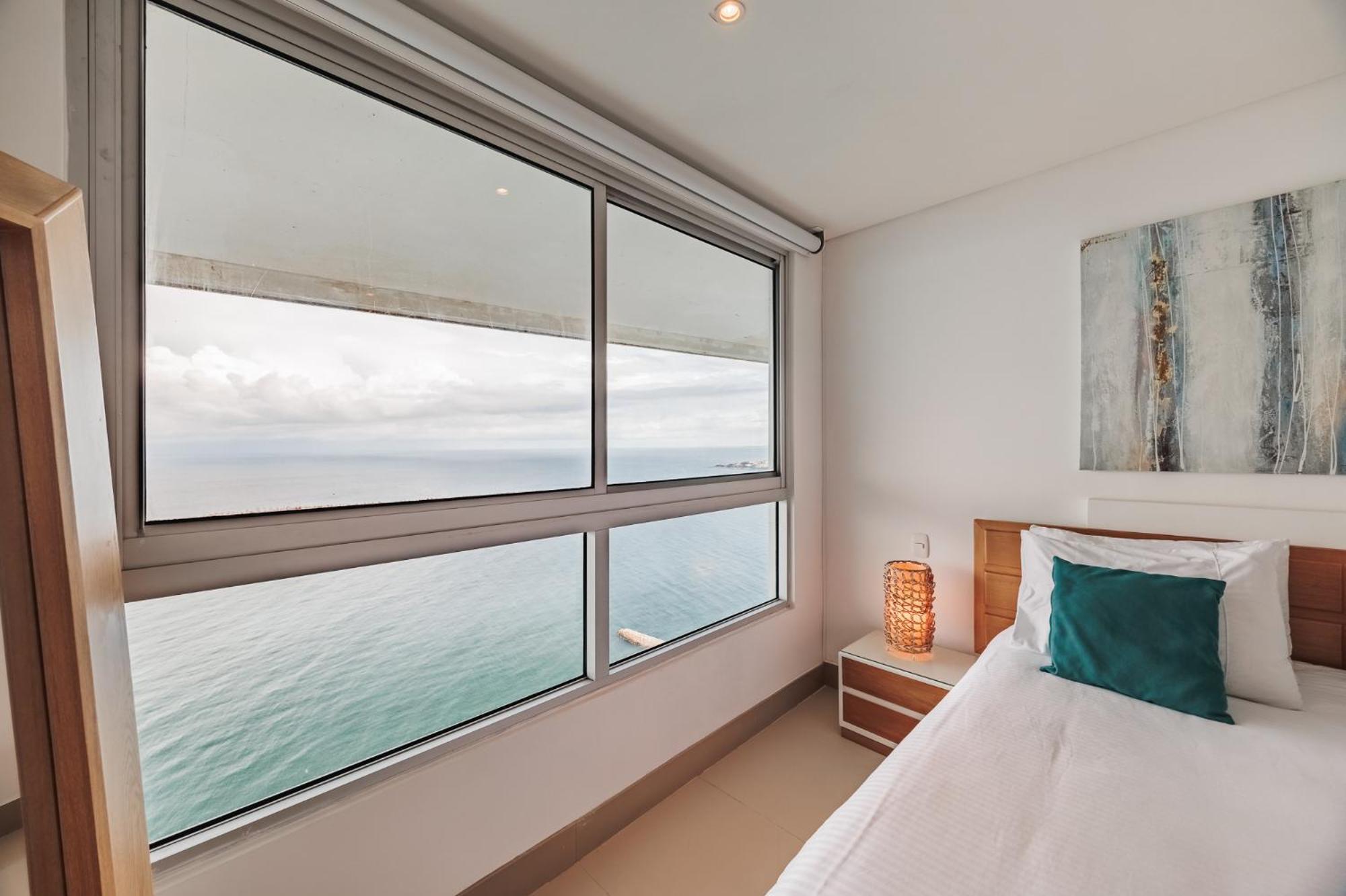 Magnifico Apto De 1 Habitacion Con Vista Inmejorable Al Mar En Bocagrande *