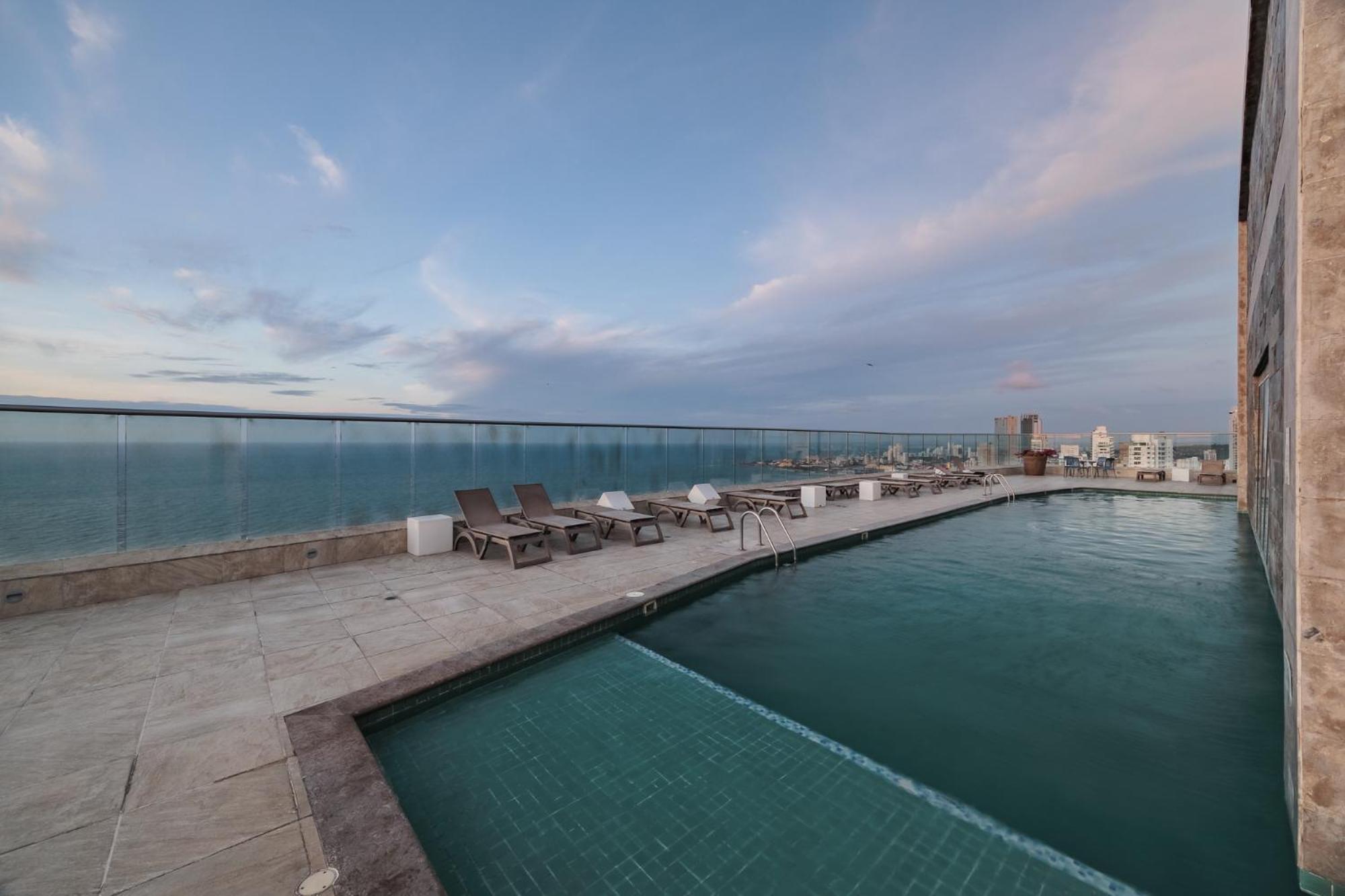 Apartamento Magnifico Apto De 1 Habitacion Con Vista Inmejorable Al Mar En Bocagrande