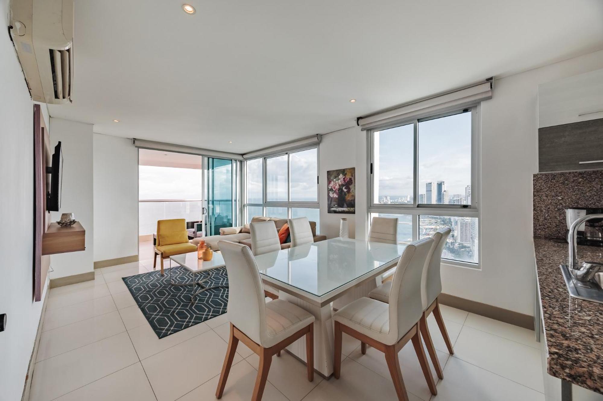 Exclusivo Penthouse Con Vistas Incomparables Al Mar En Bocagrande * Cartagena