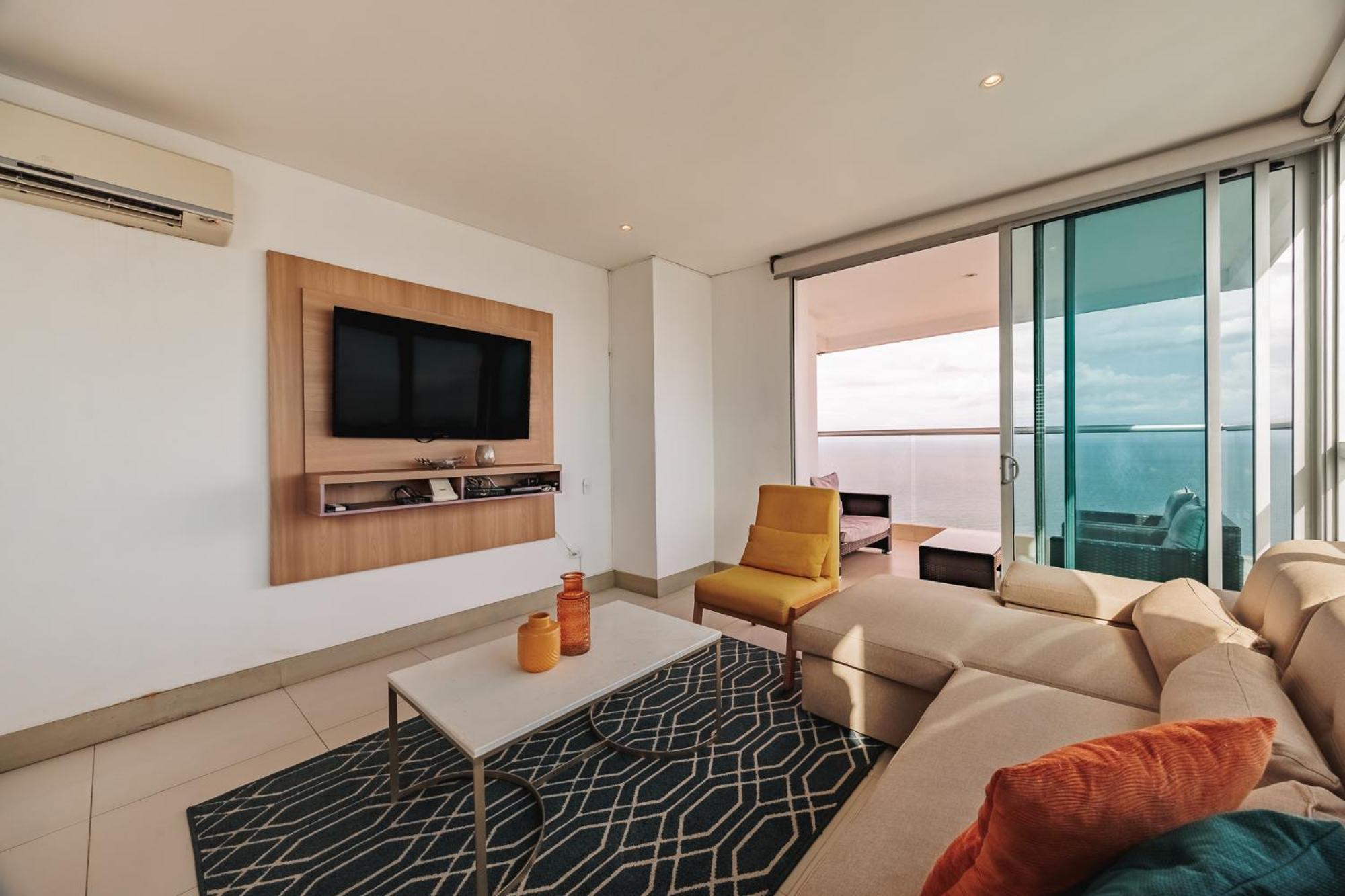 Exclusivo Penthouse Con Vistas Incomparables Al Mar En Bocagrande * Cartagena