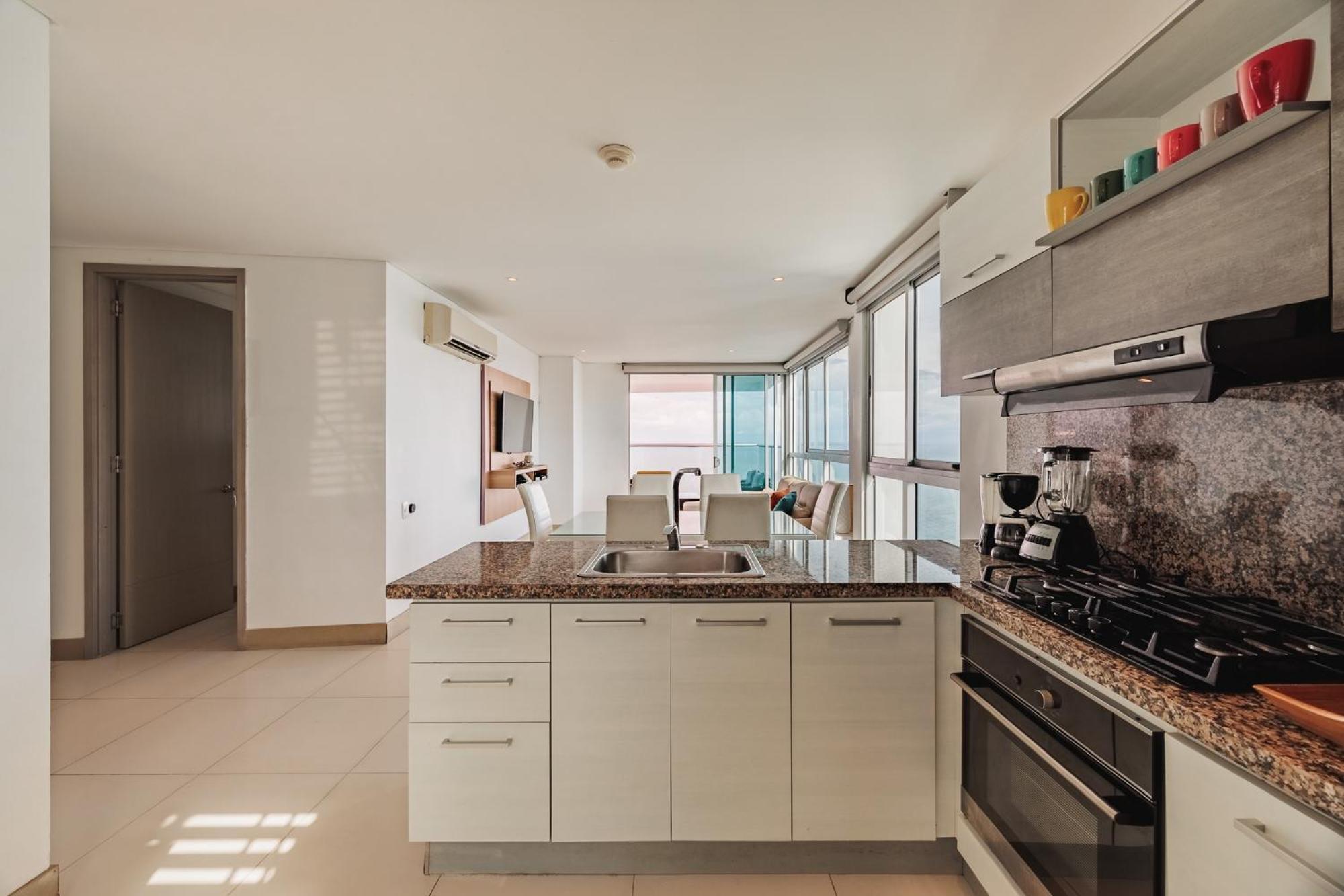 Exclusivo Penthouse Con Vistas Incomparables Al Mar En Bocagrande Apartamento Cartagena