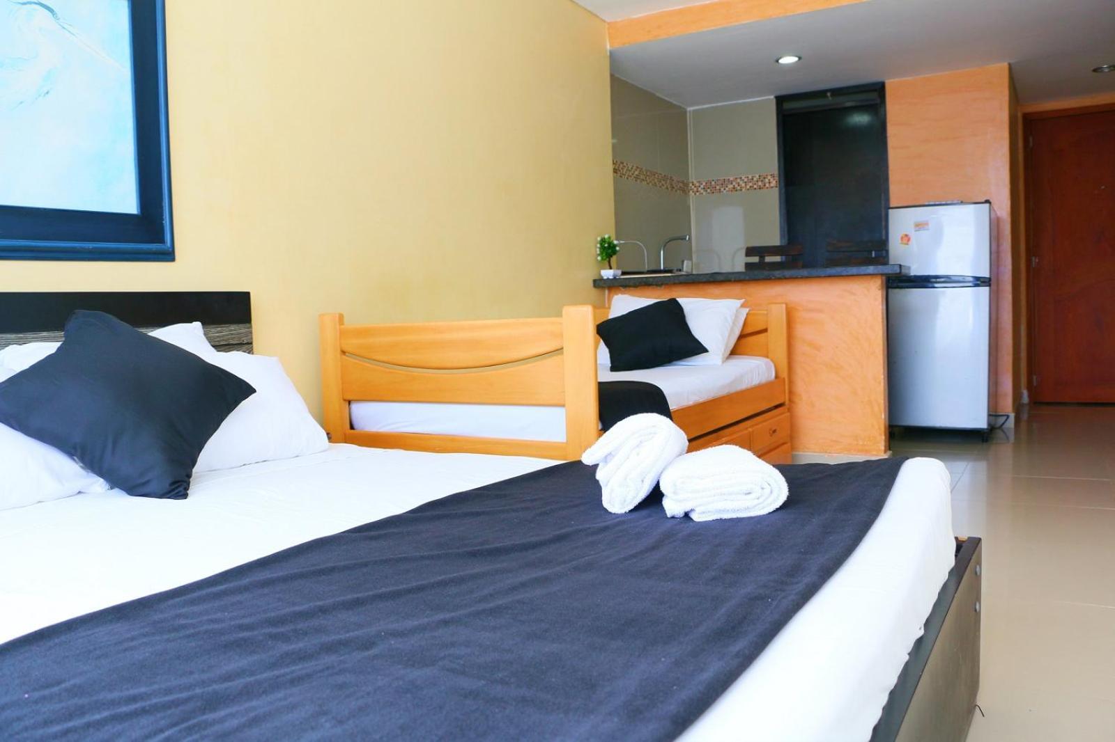 Apartment Ec-al2j Estudio En Cerca Al Mar Con Aire Acondicionado, Piscina Y Wifi Cartagena