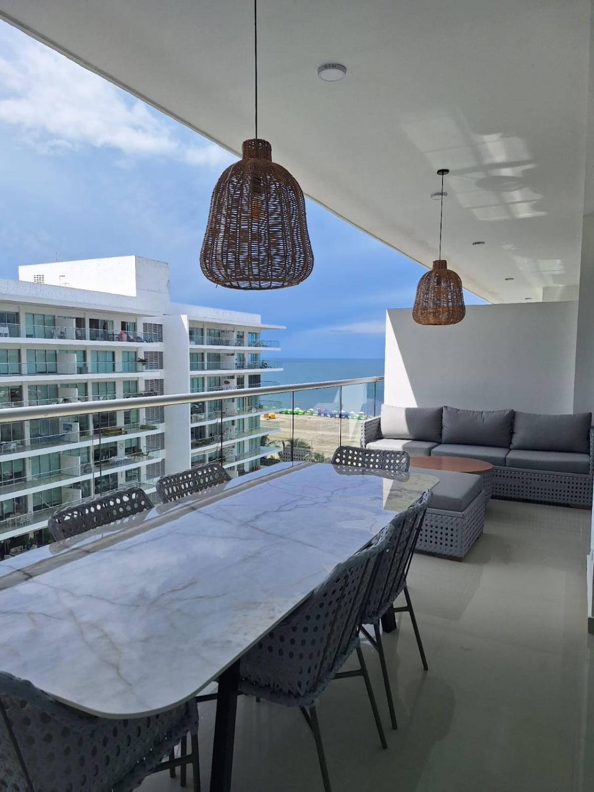 Lujoso Apto Con Vista Al Mar En Morros Ultra * Cartagena