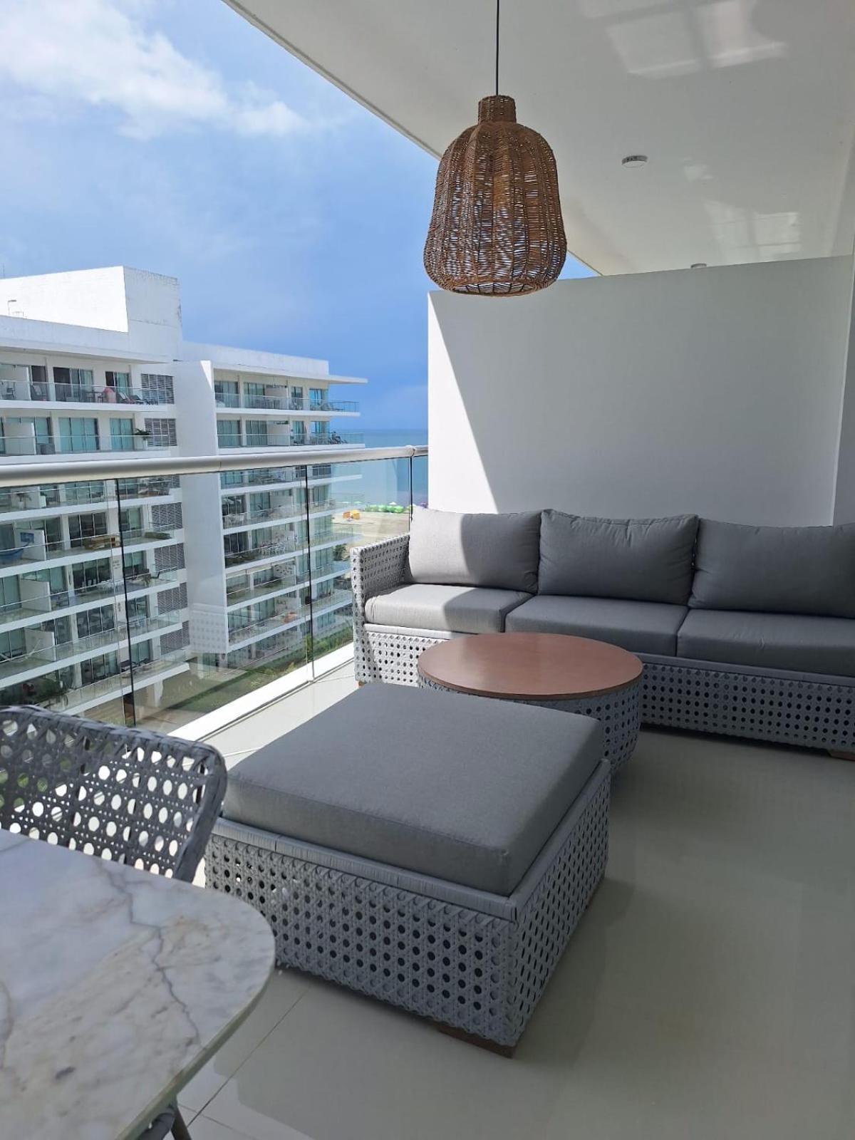 Lujoso Apto Con Vista Al Mar En Morros Ultra Apartamento Cartagena