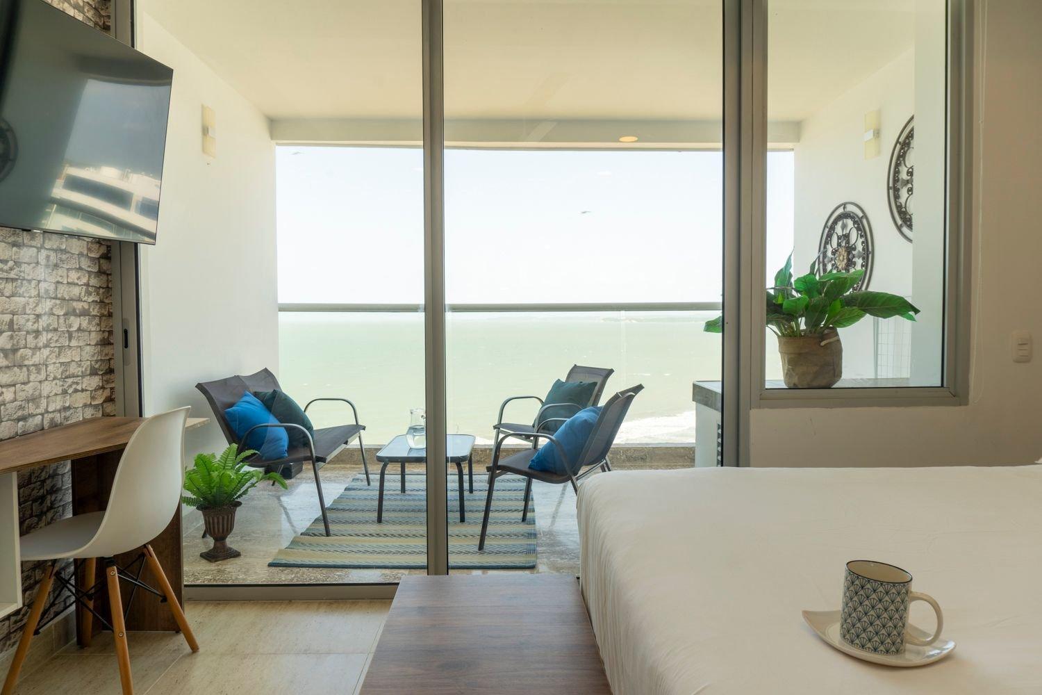 Apartment Cb1622 Maravillosa Y Fresca Vista-mar Crespo Cartagena