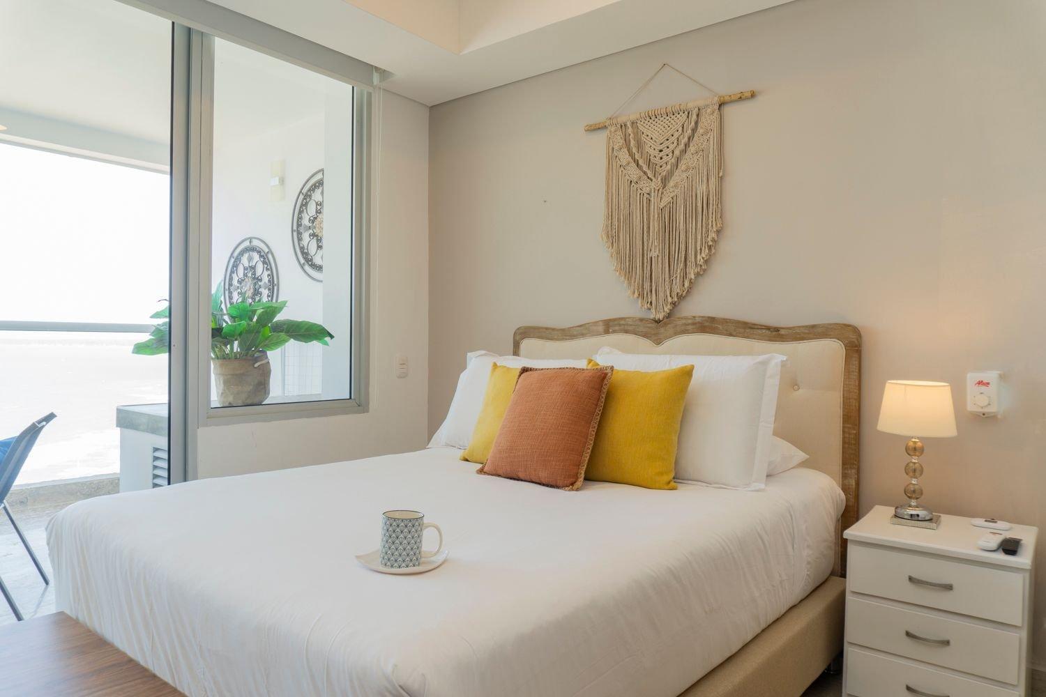 Cb1622 Maravillosa Y Fresca Vista-mar Crespo Apartment Cartagena
