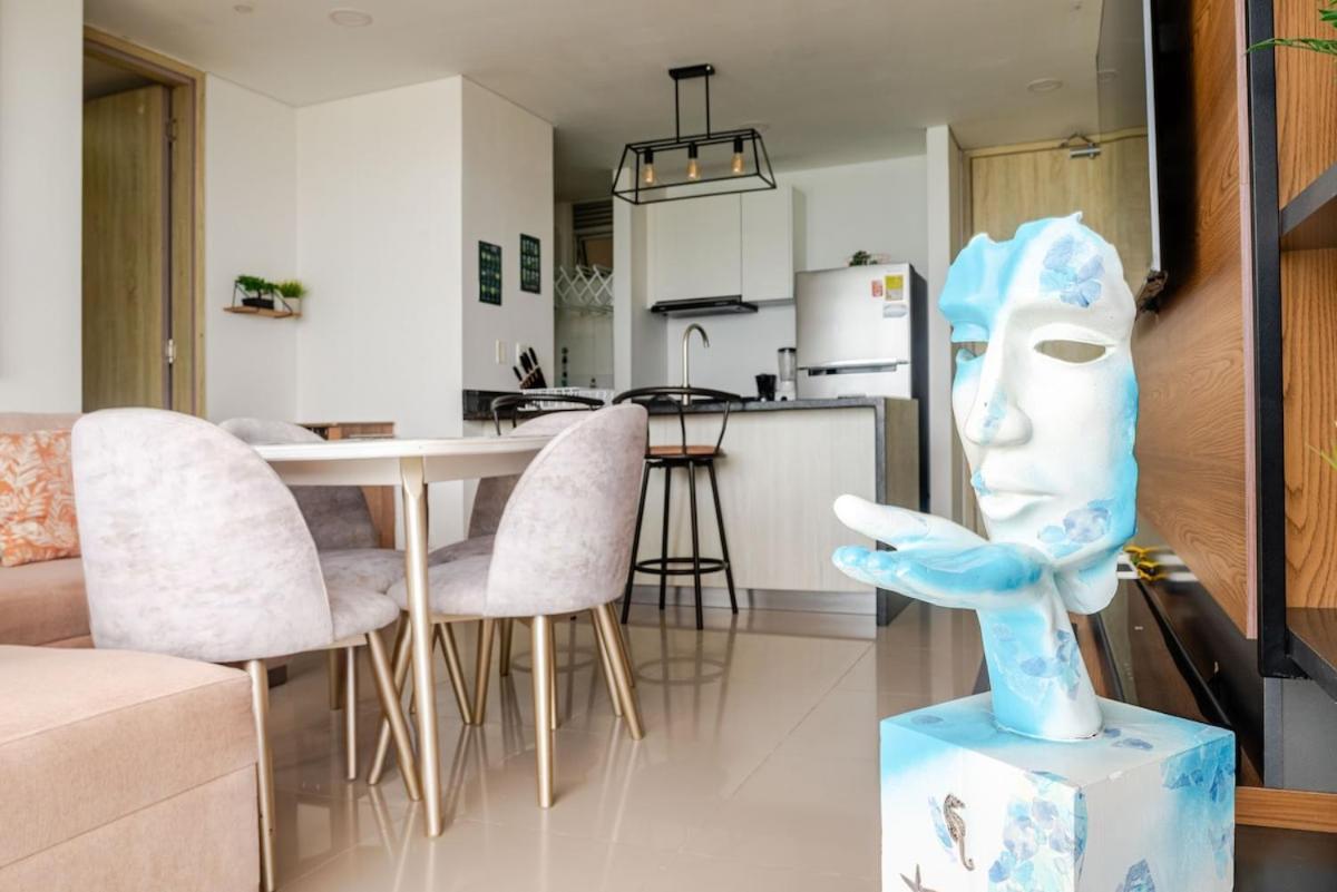 Apartamento Moderno Y Lujoso Con Vista Al Mar Piso 1903 - Cerca A Ciudad Amurallada Cartagena