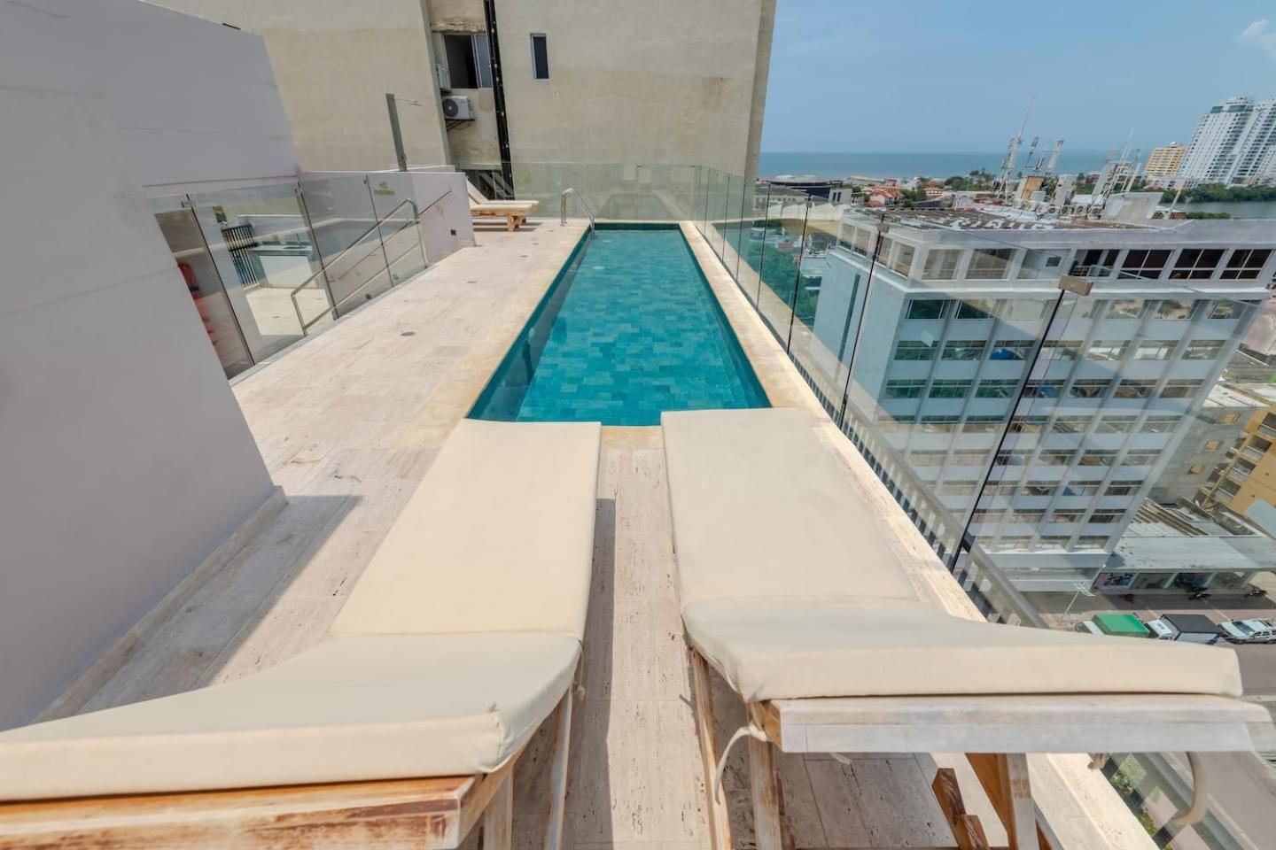 Apartamento Trendy Loft In Old - Rooftop Pool